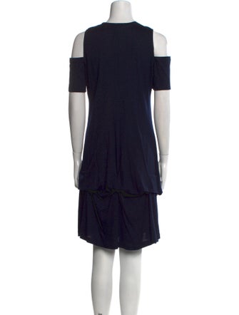 Morgane Le Fay Wool Knee-Length Dress