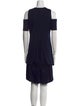 Morgane Le Fay Wool Knee-Length Dress