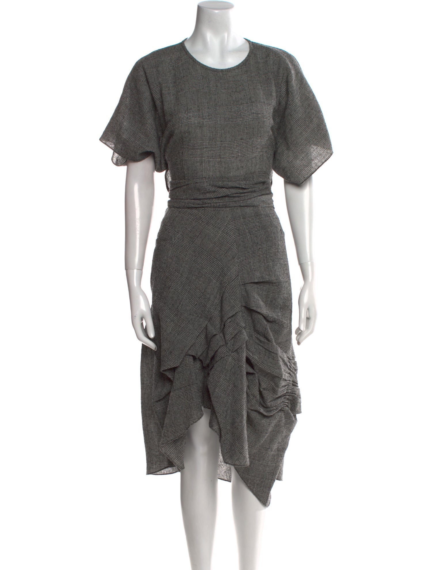 Morgane Le Fay Wool Midi Length Dress