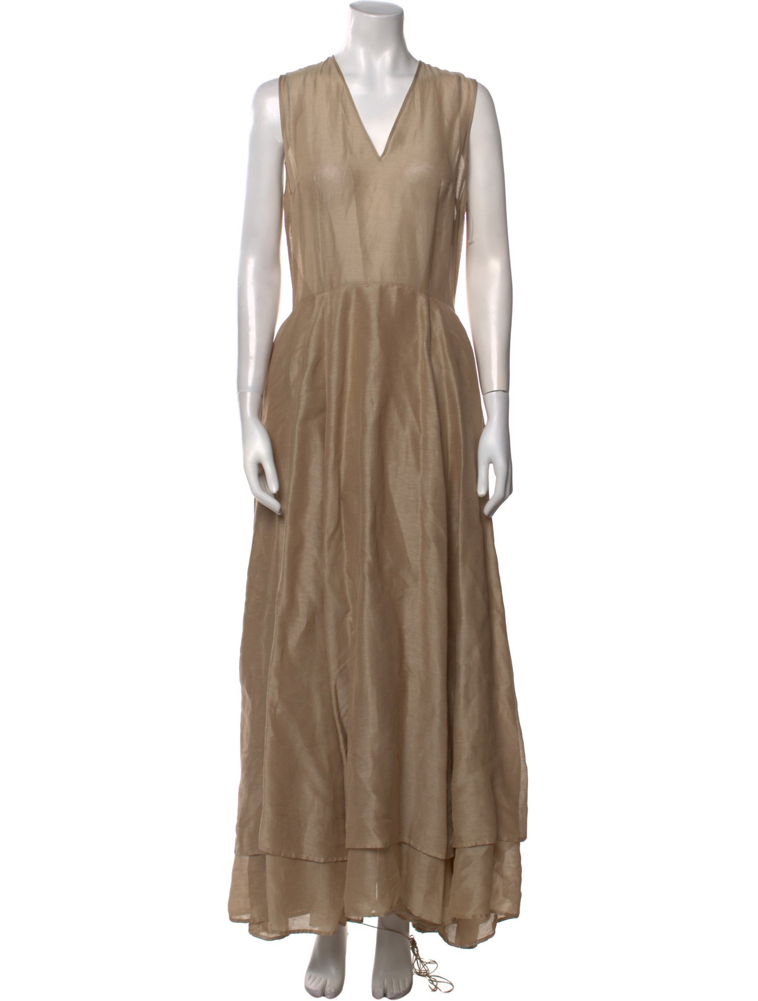 Morgane Le Fay Silk Long Dress