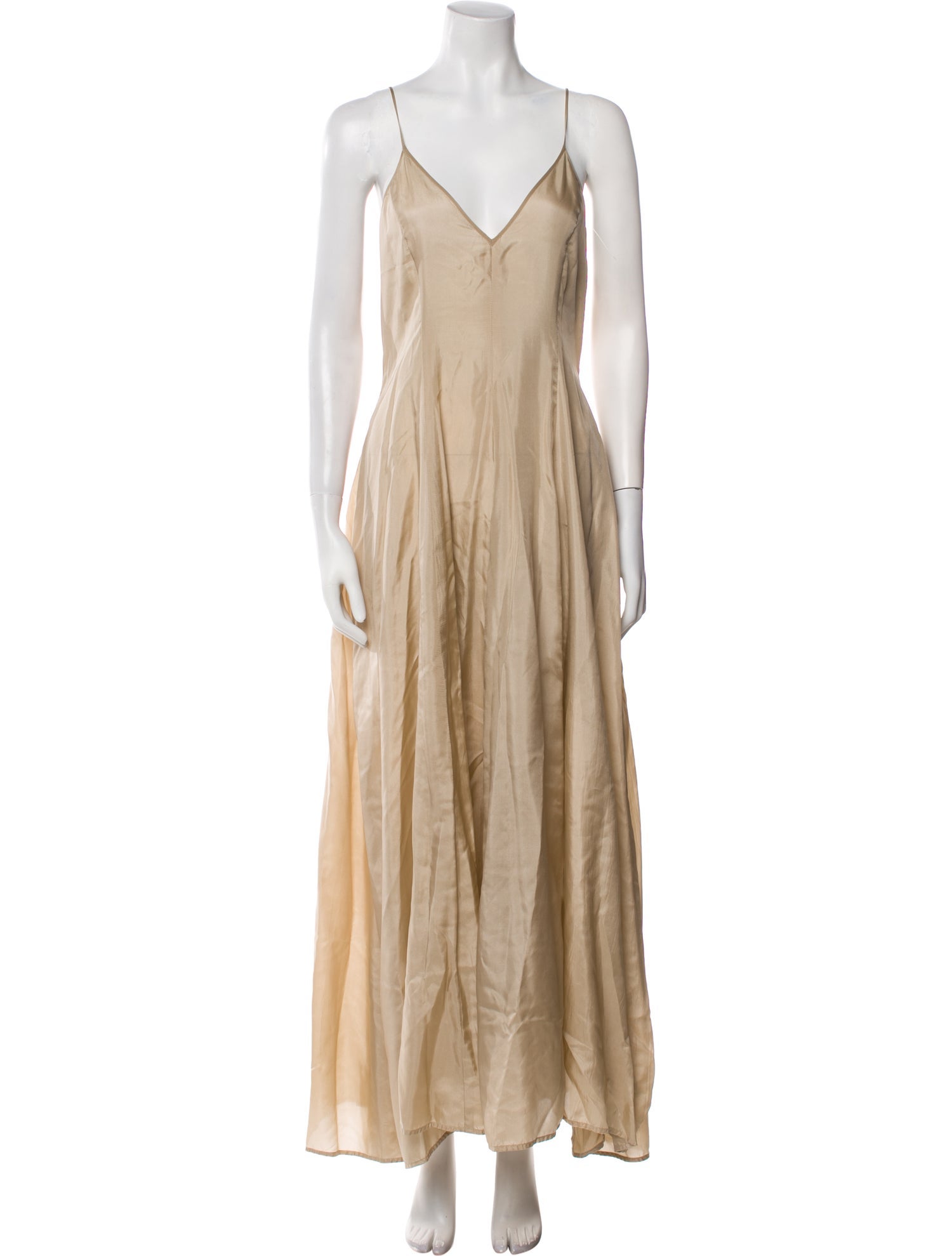 Morgane Le Fay Silk Long Dress