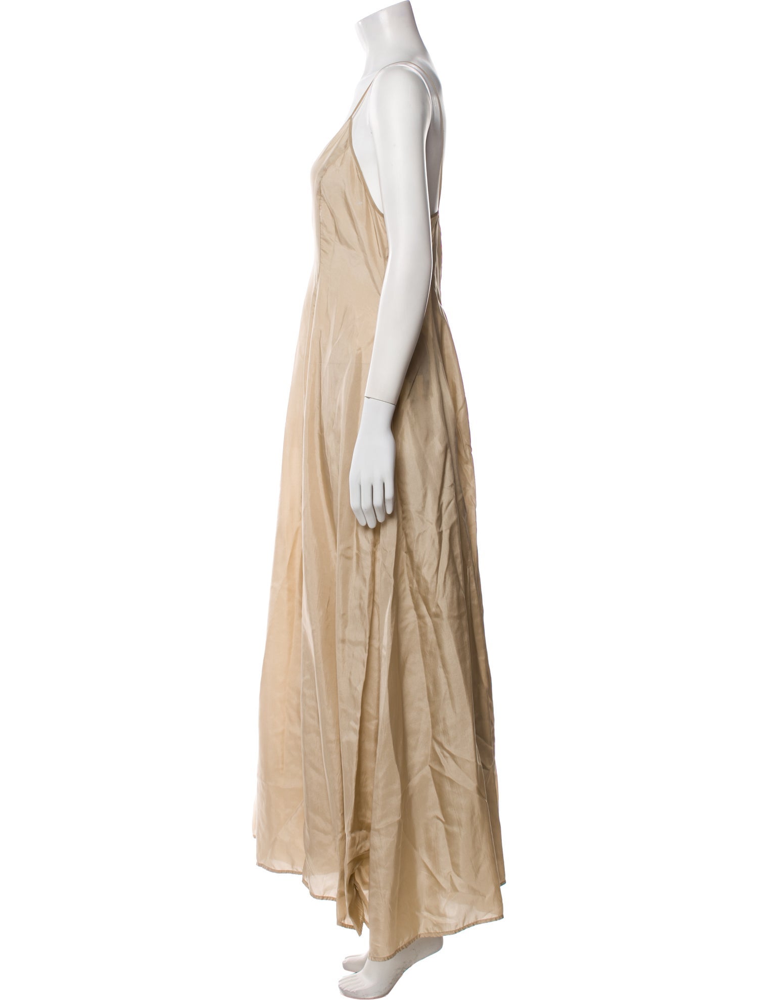 Morgane Le Fay Silk Long Dress