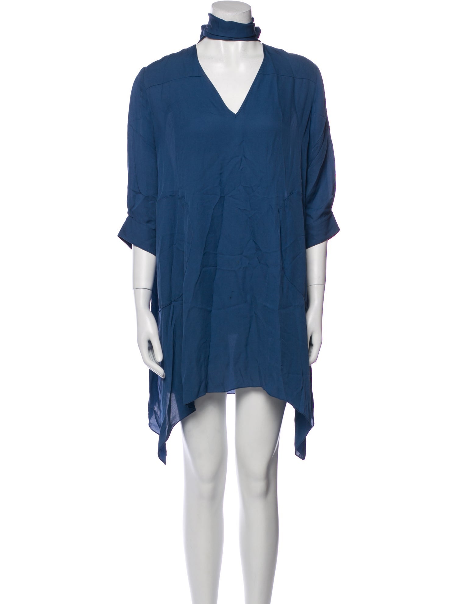 Morgane Le Fay Silk Mini Dress