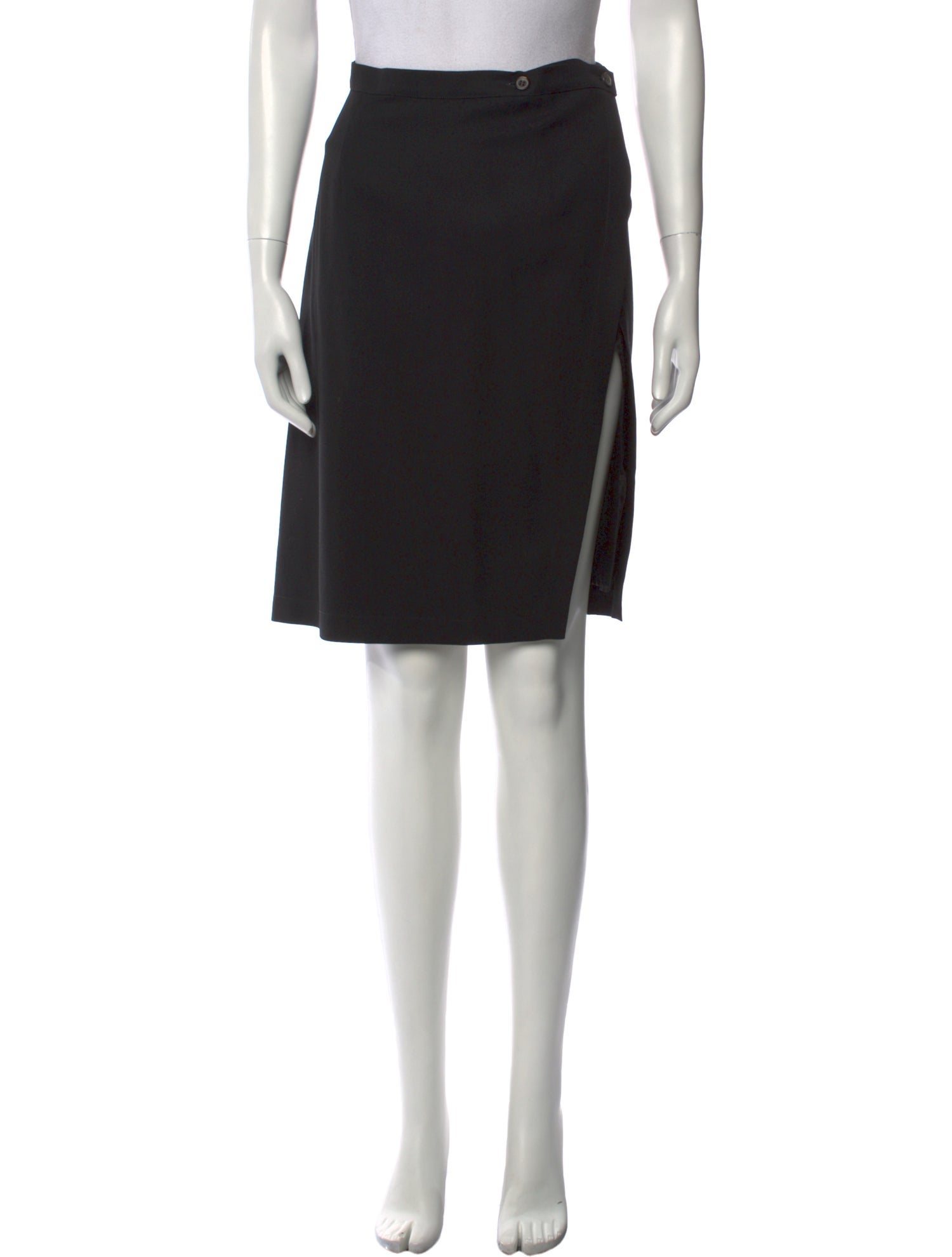 Morgane Le Fay Embroidered Accent Knee-Length Skirt