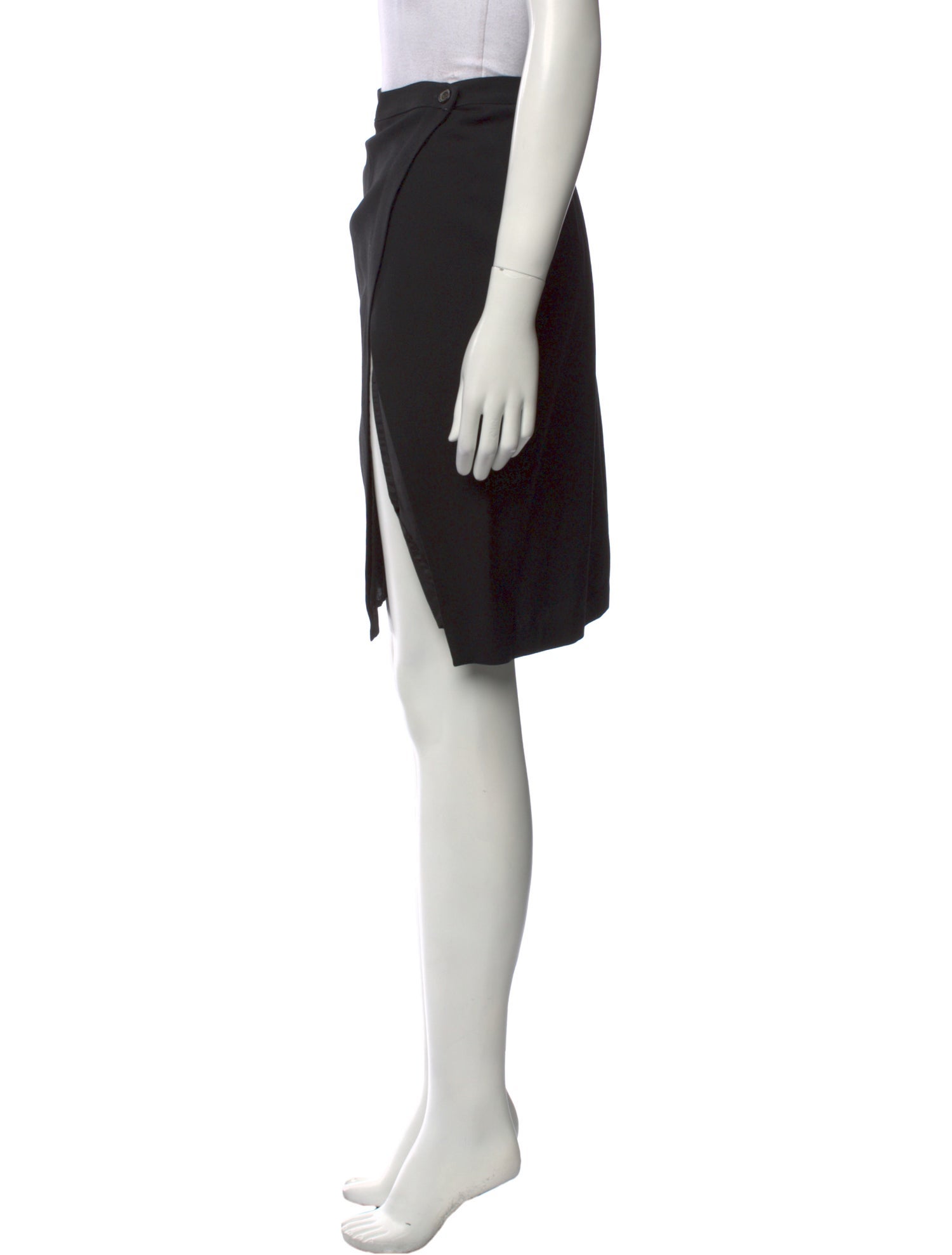 Morgane Le Fay Embroidered Accent Knee-Length Skirt