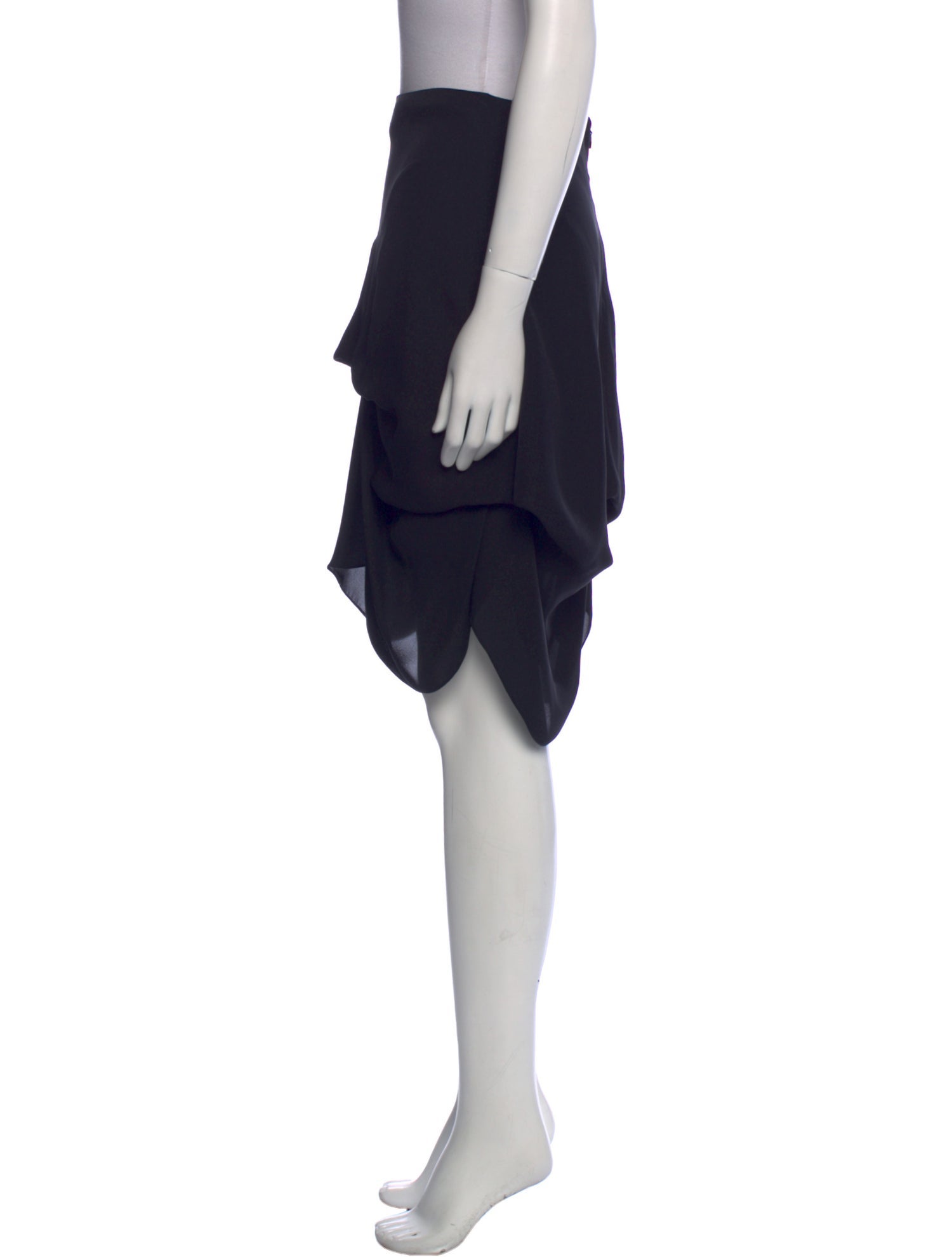 Morgane Le Fay Silk Knee-Length Skirt