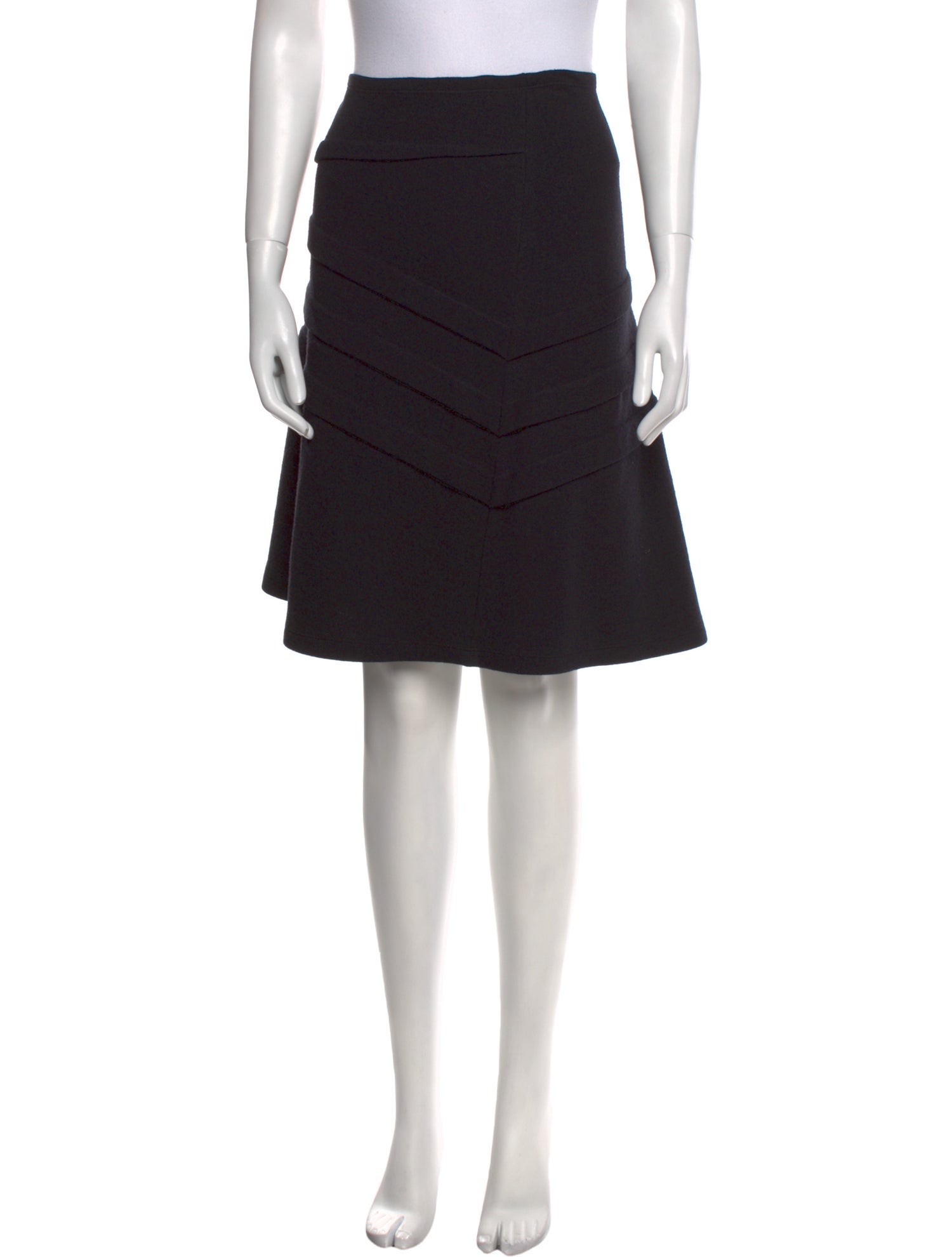Morgane Le Fay Wool Knee-Length Skirt