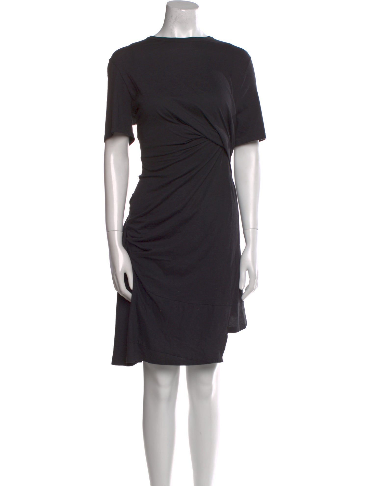 Morgane Le Fay Bateau Neckline Knee-Length Dress