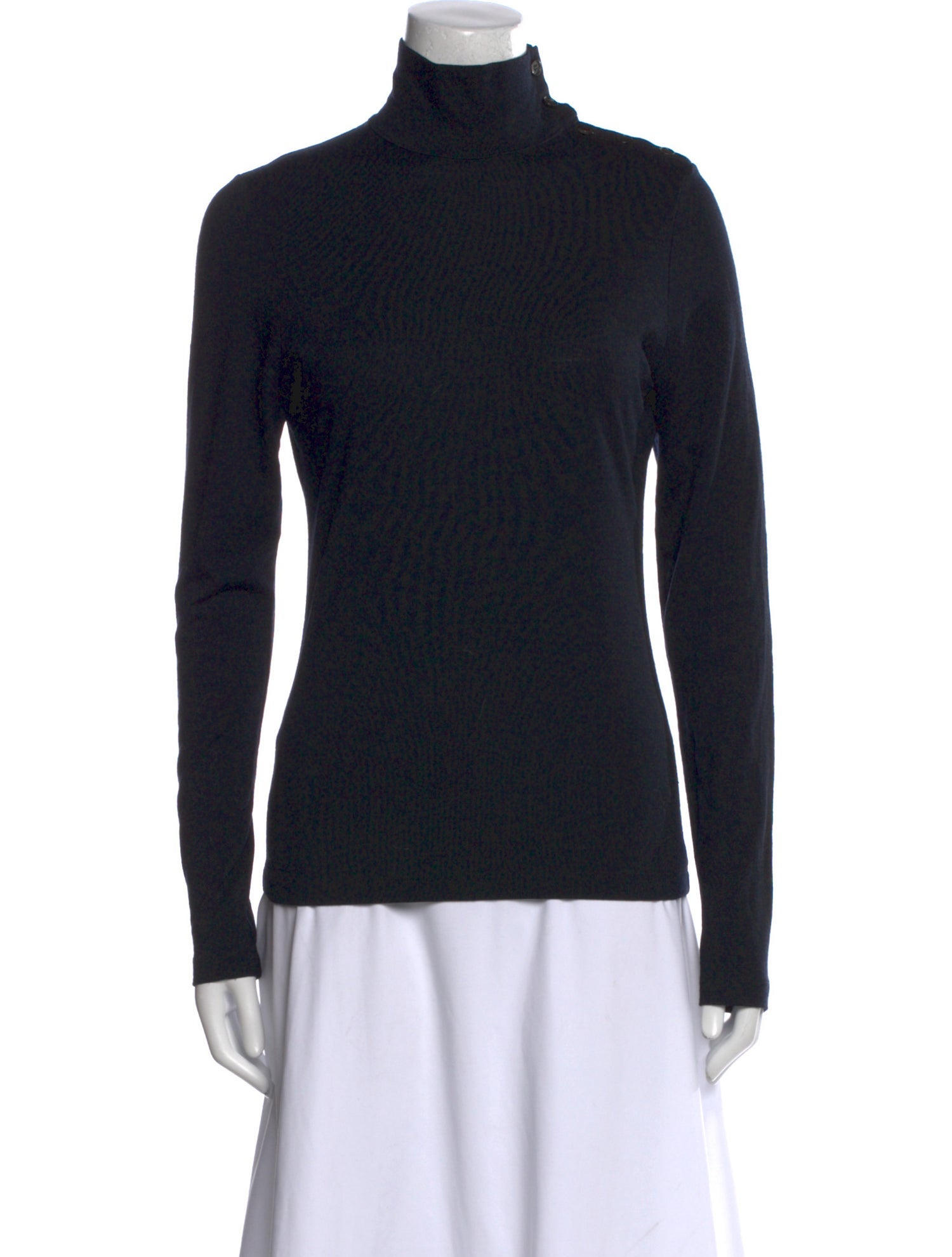 Morgane Le Fay Wool Turtleneck Top