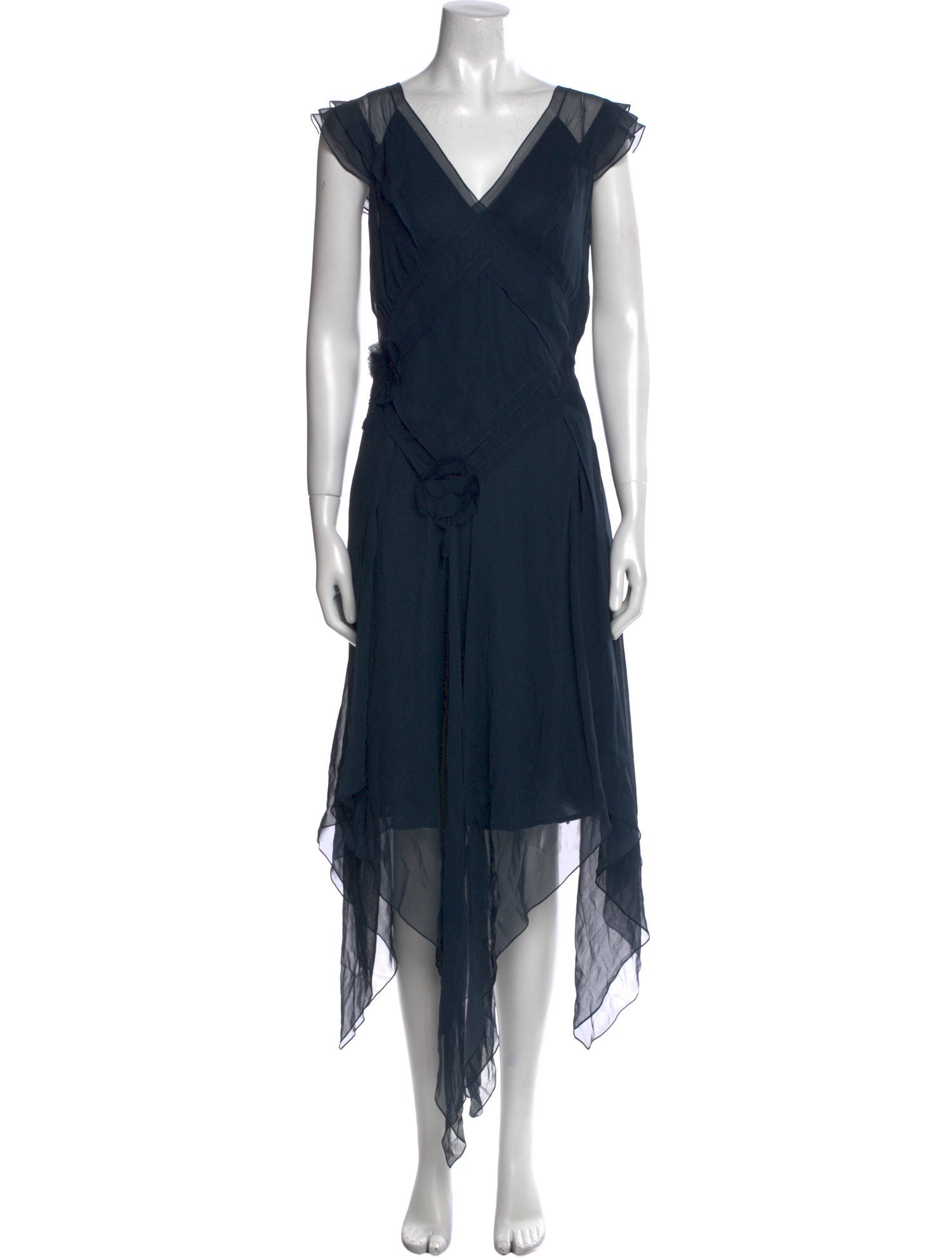 Morgane Le Fay Silk Long Dress