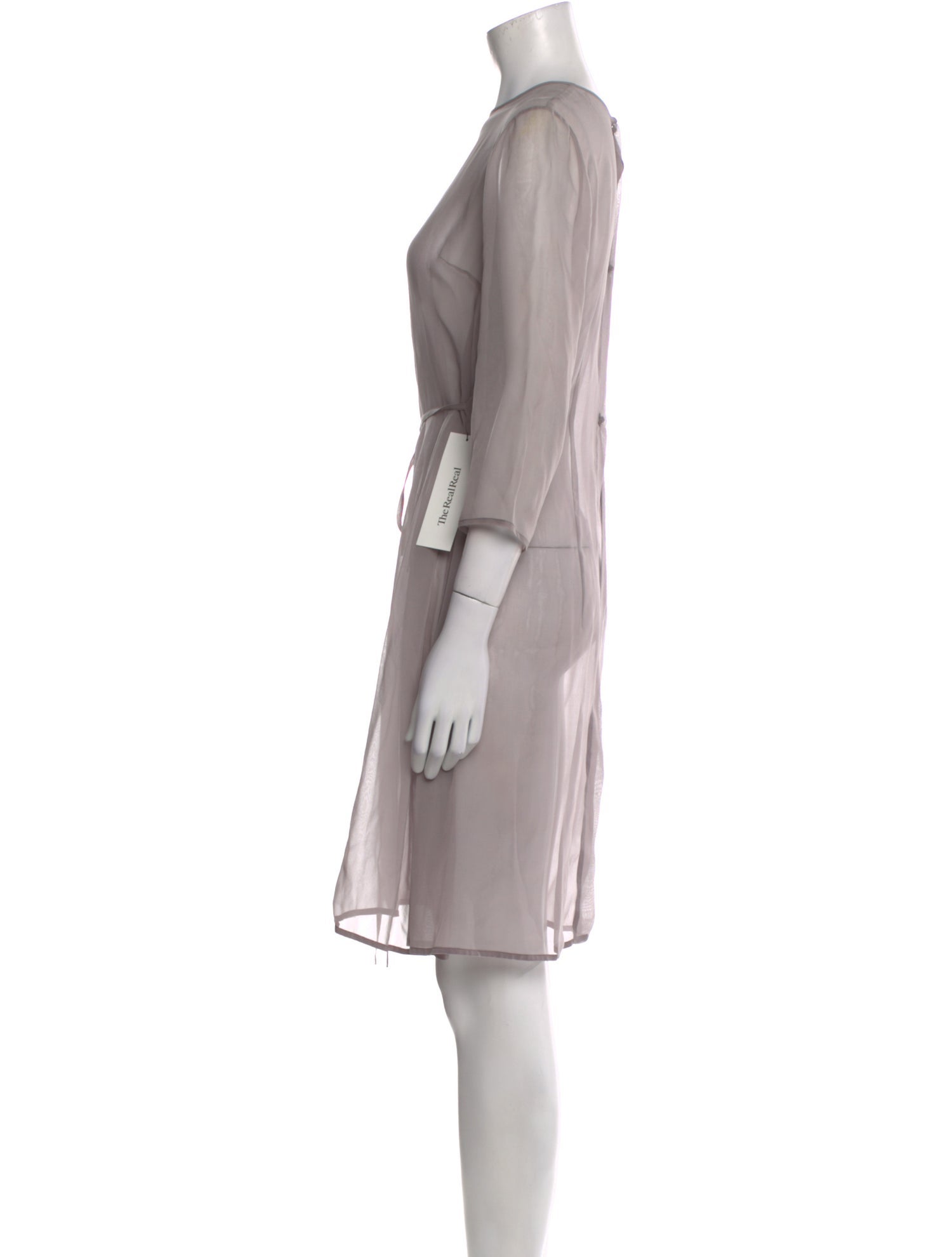 Morgane Le Fay Silk Crew Neck Tunic