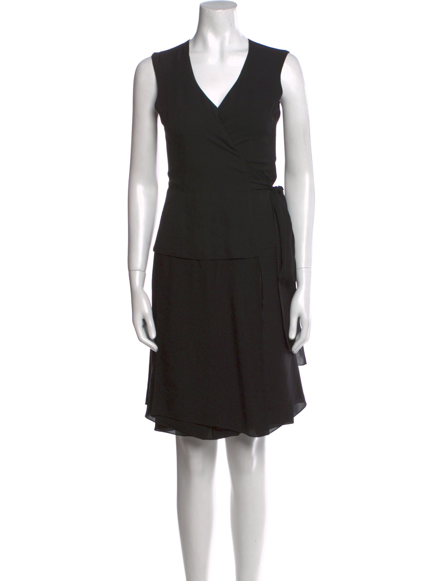 Morgane Le Fay V-Neck Mini Dress