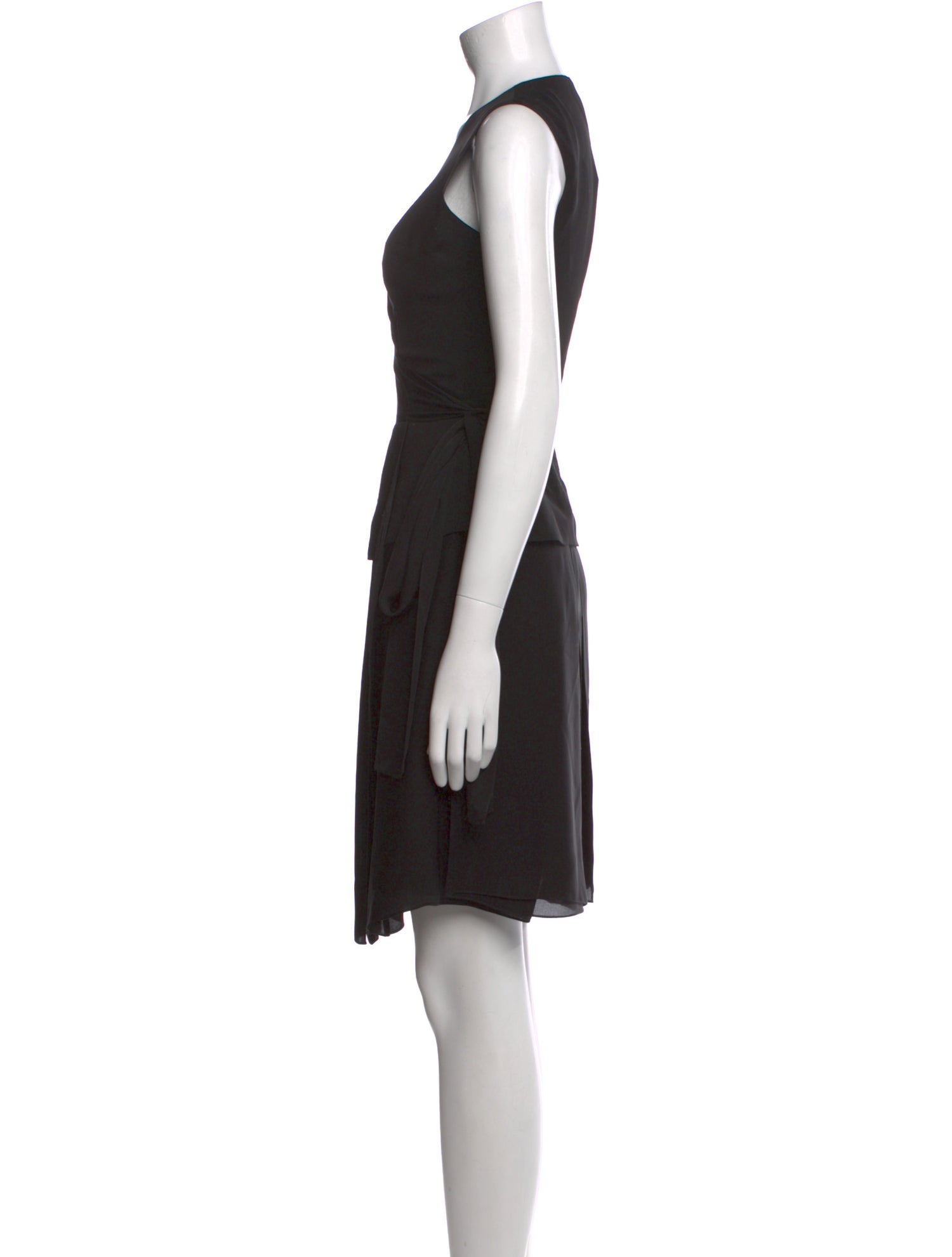 Morgane Le Fay V-Neck Mini Dress