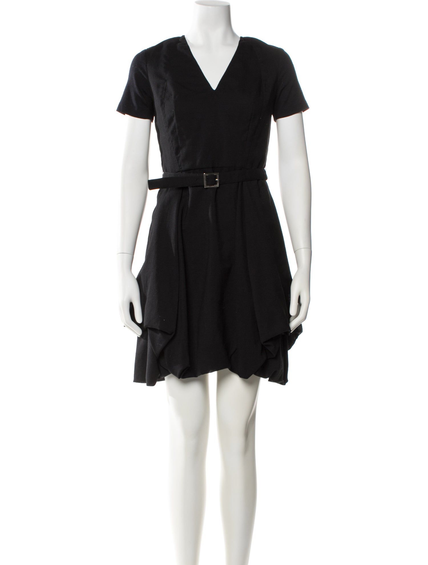 Morgane Le Fay V-Neck Mini Dress
