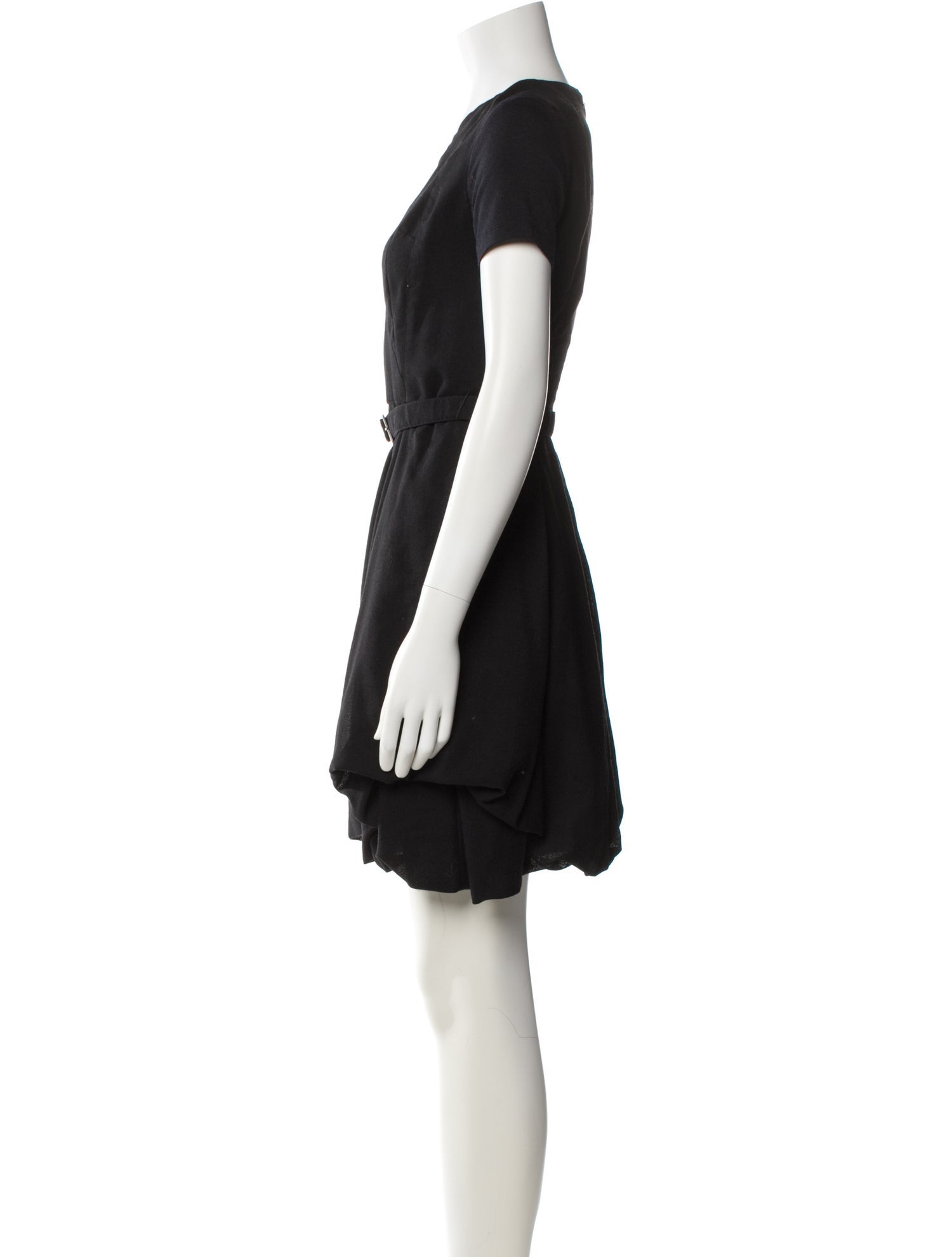 Morgane Le Fay V-Neck Mini Dress