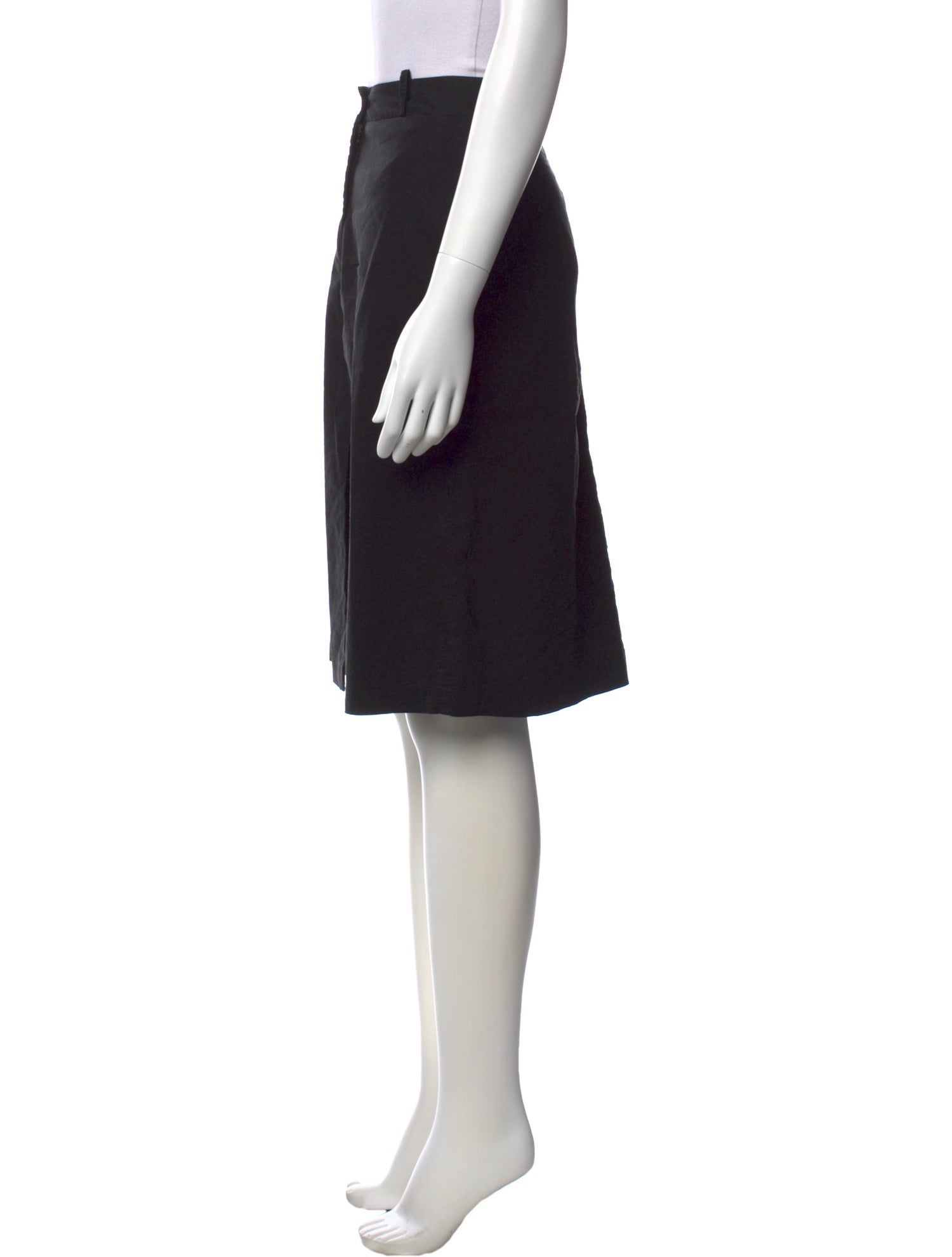 Morgane Le Fay Linen Knee-Length Skirt