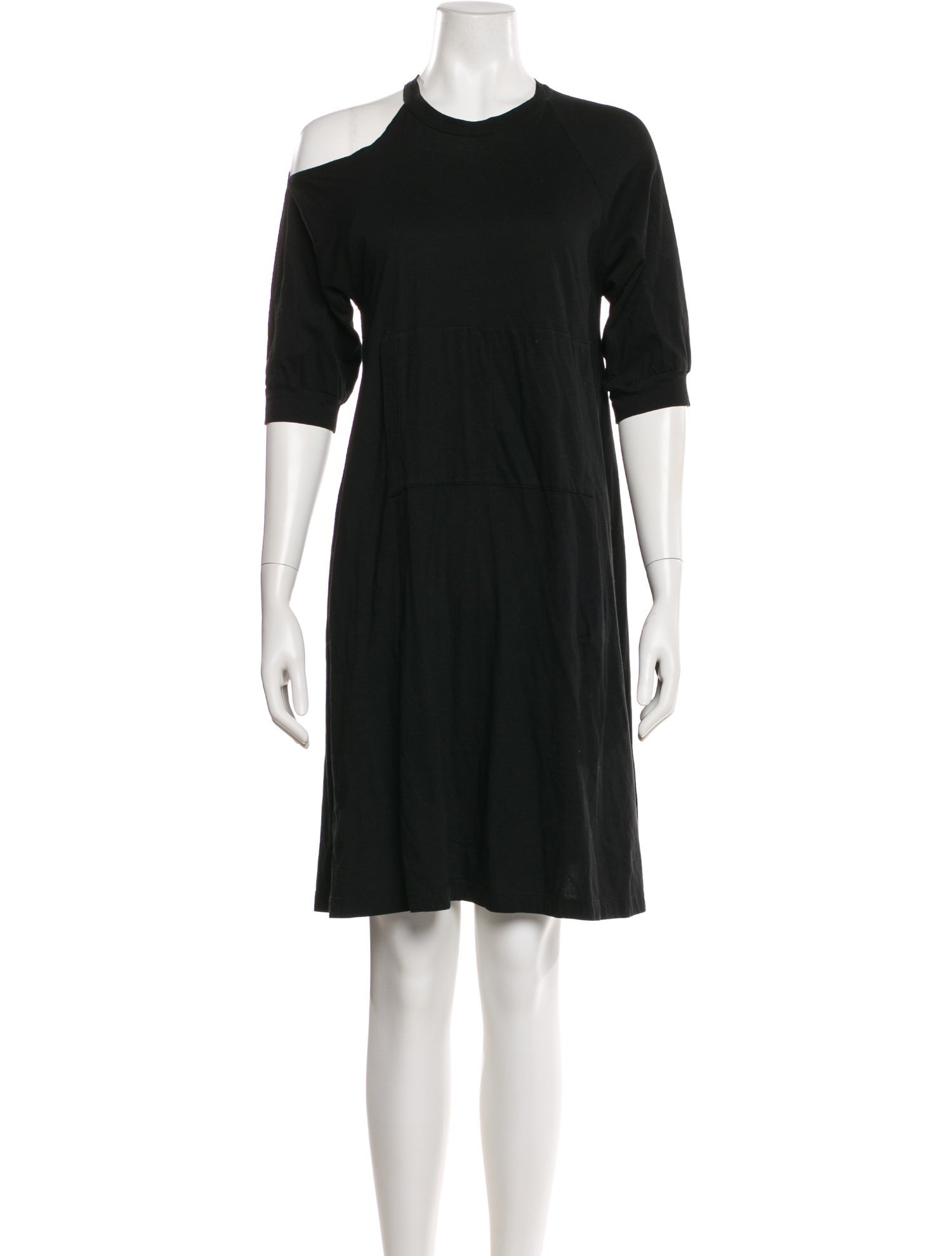 Morgane Le Fay Crew Neck Mini Dress