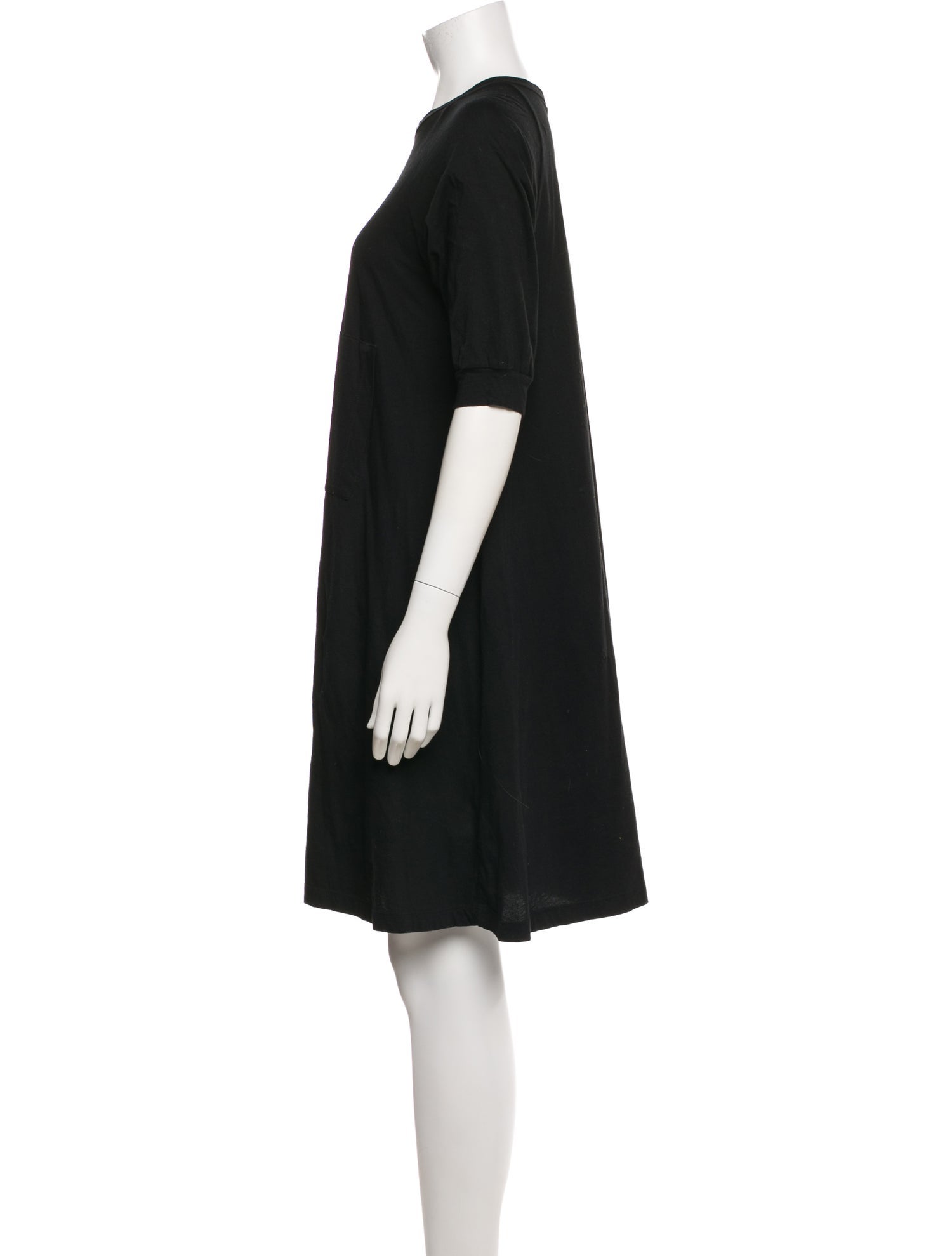 Morgane Le Fay Crew Neck Mini Dress