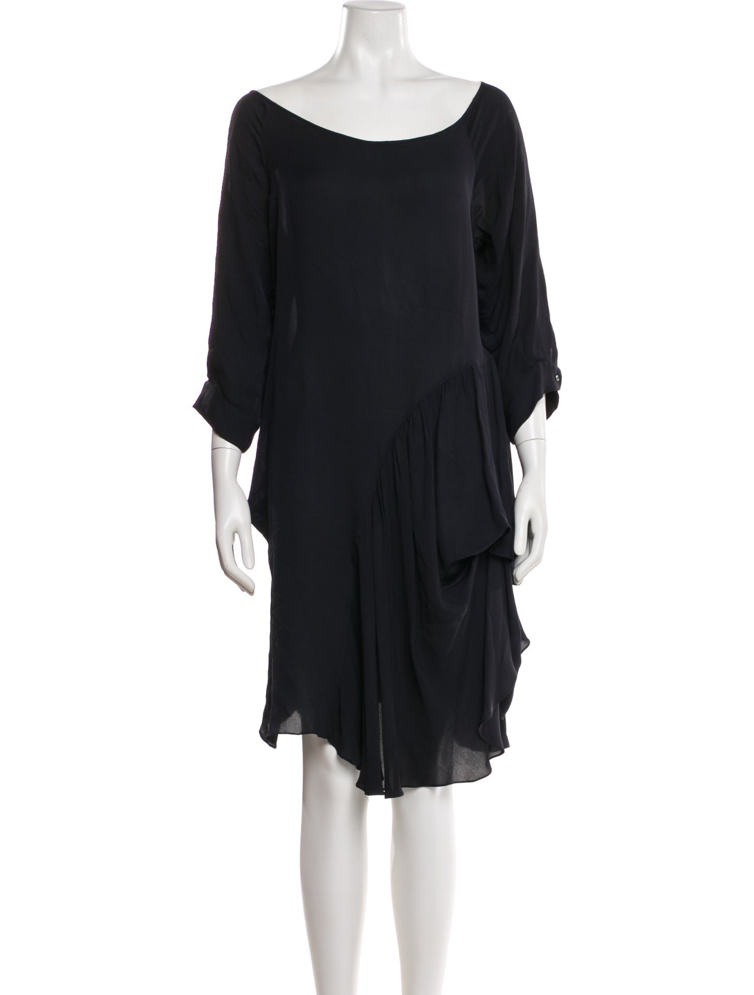 Morgane Le Fay Silk Knee-Length Dress