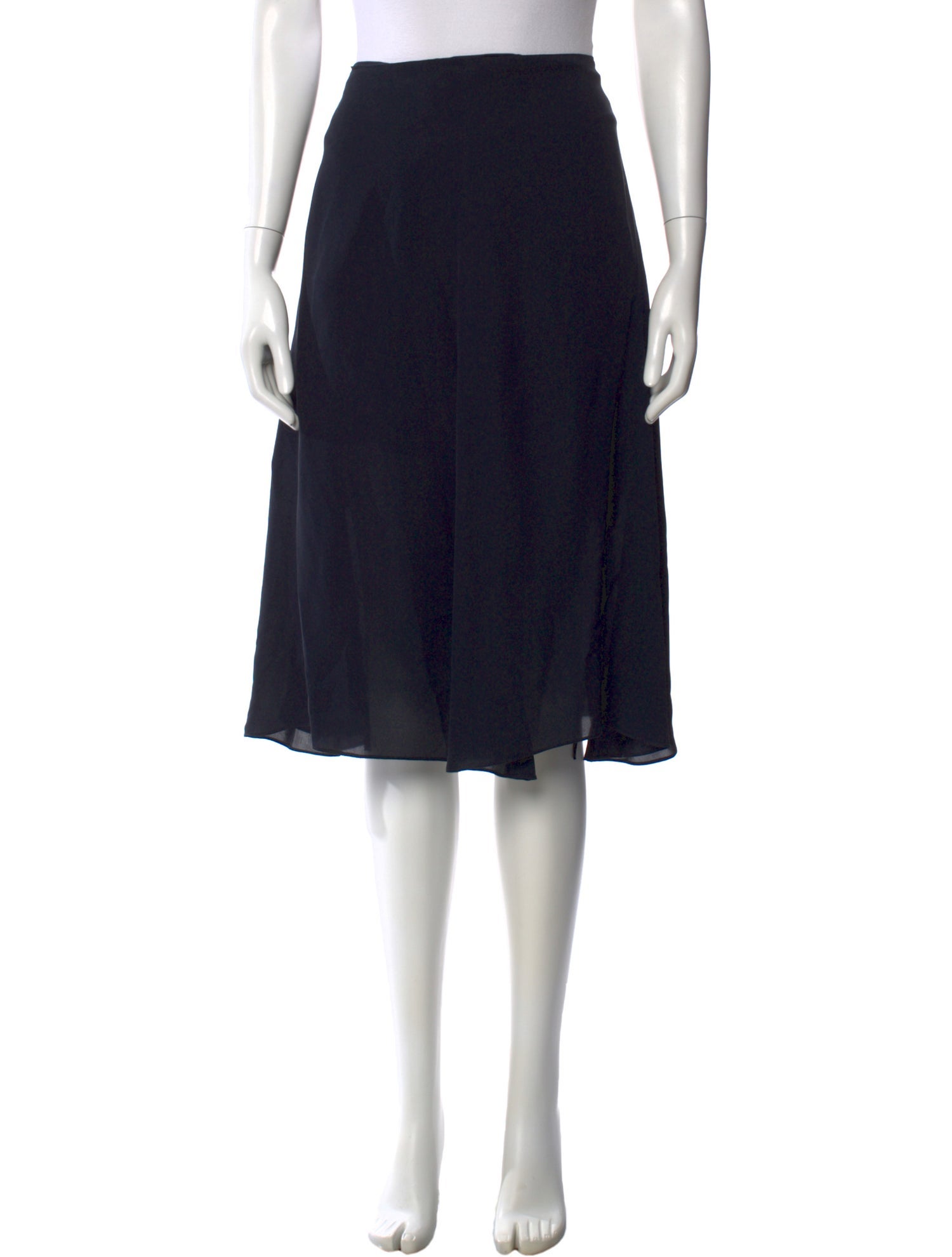 Morgane Le Fay Silk Knee-Length Skirt