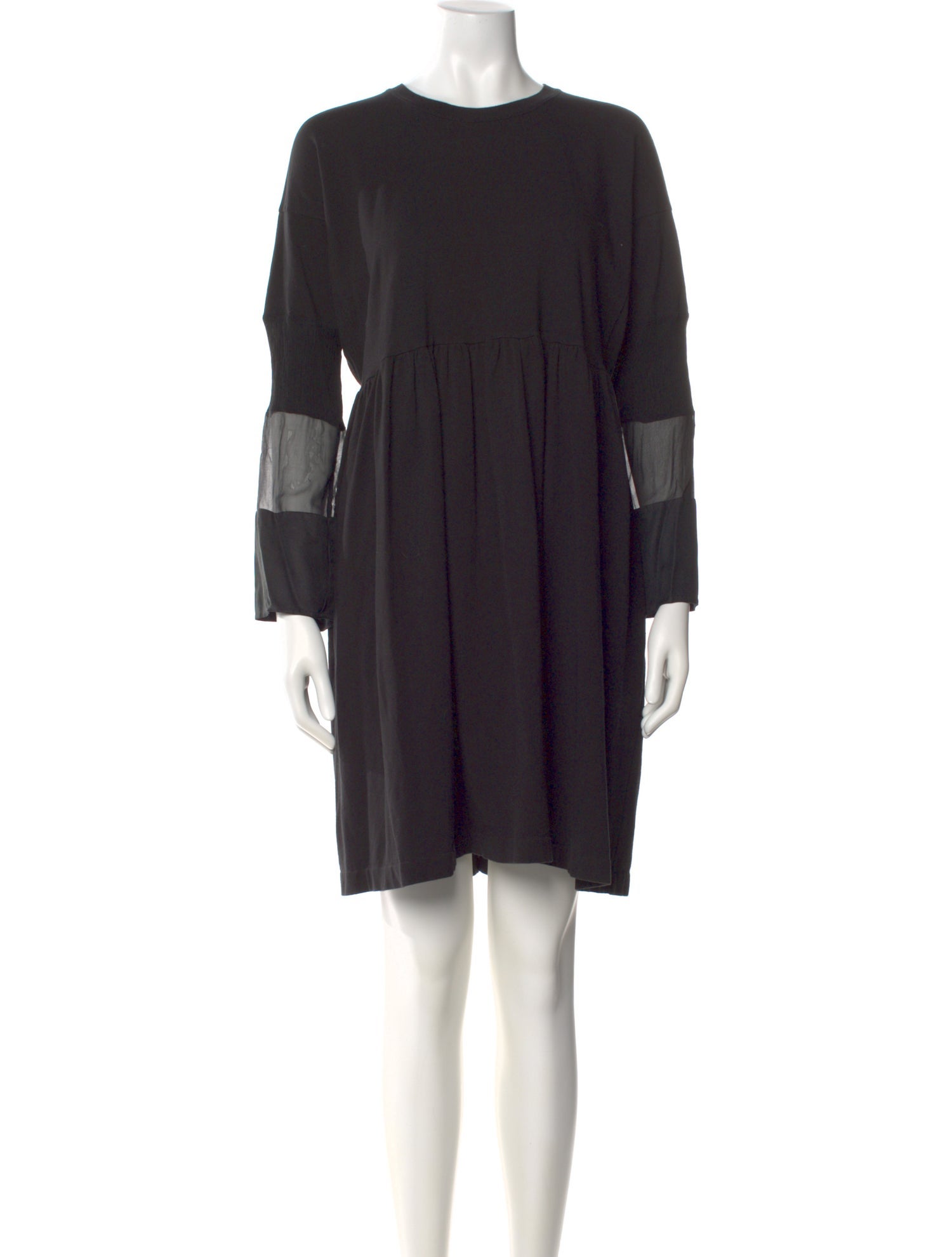 Morgane Le Fay Crew Neck Mini Dress