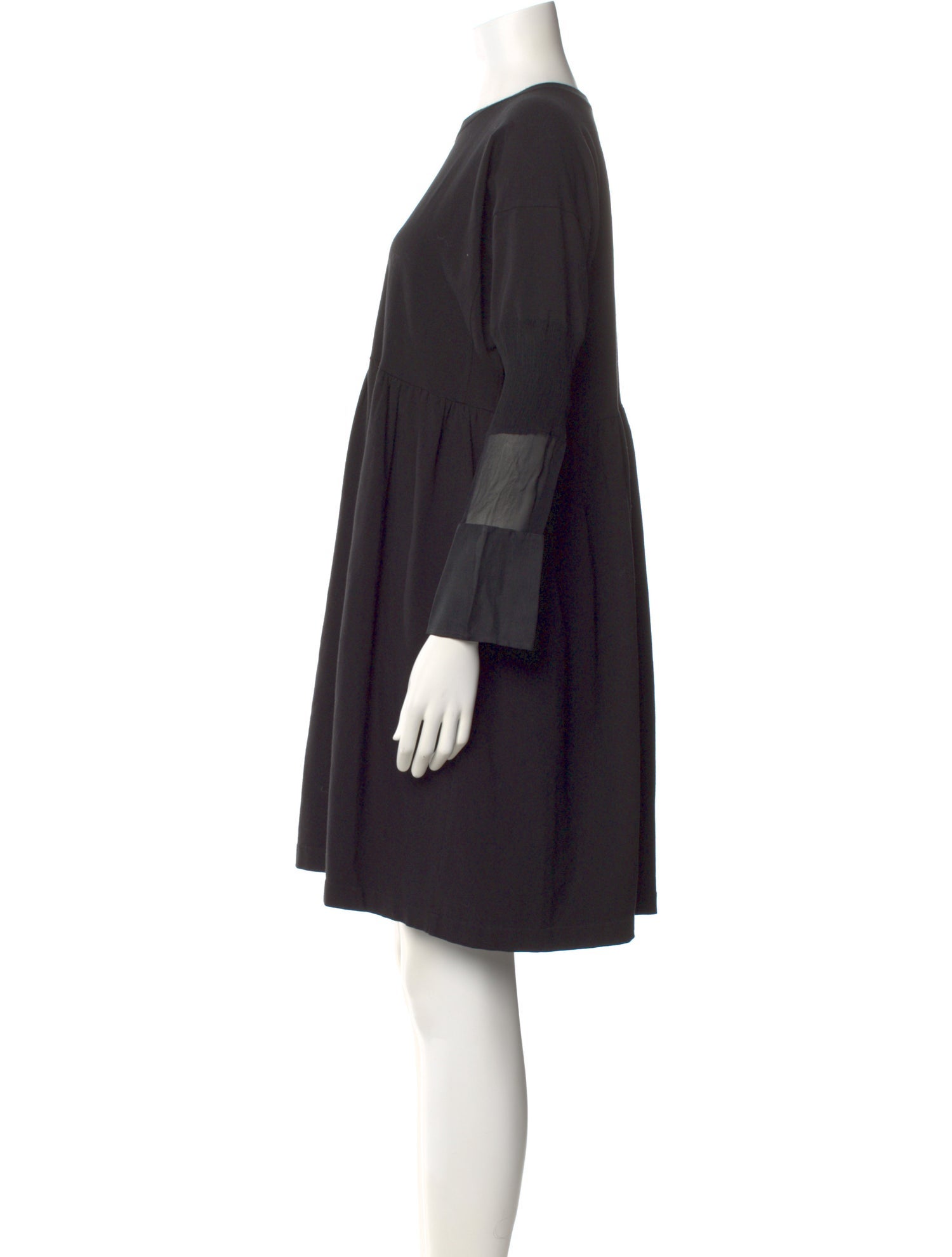Morgane Le Fay Crew Neck Mini Dress