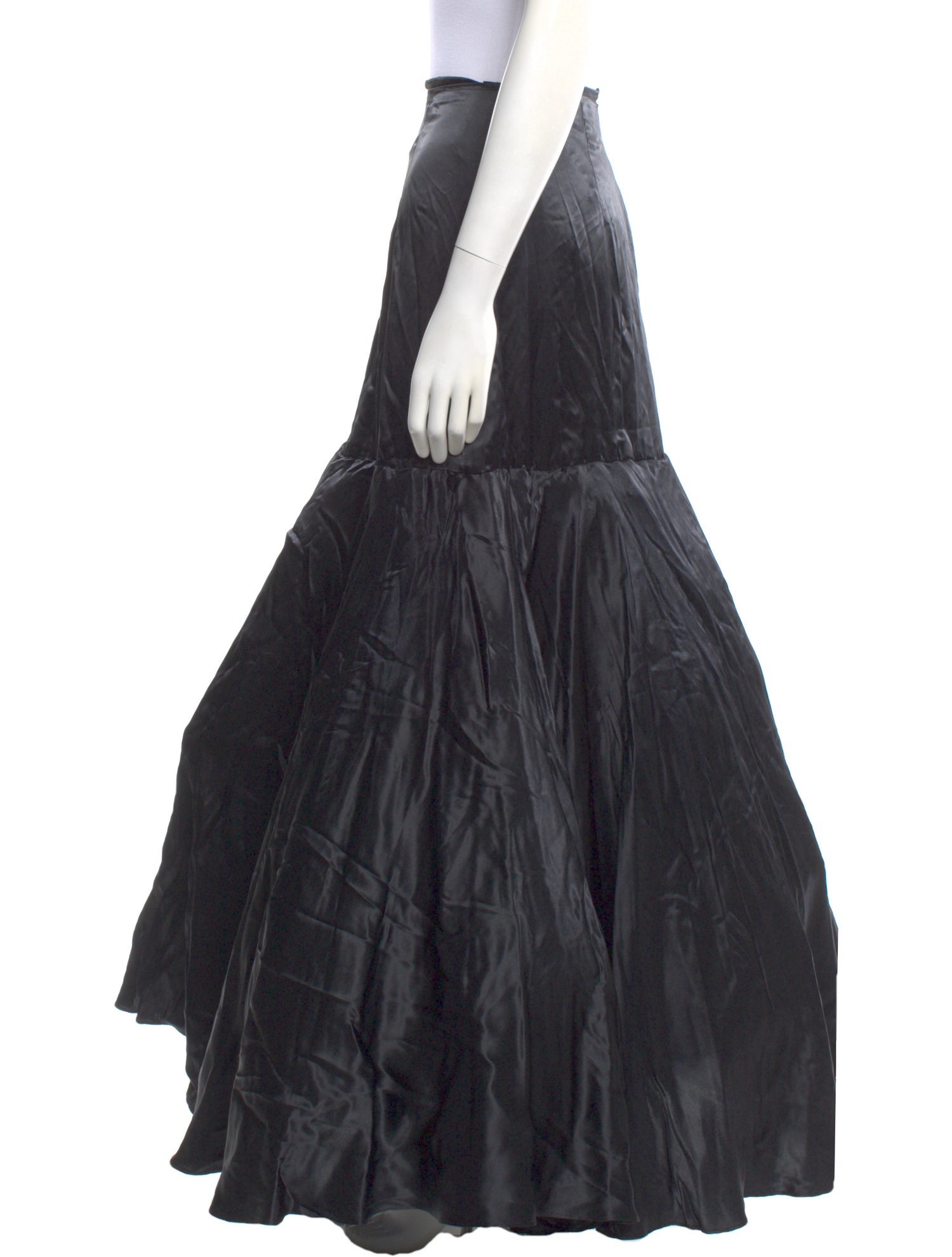Morgane Le Fay Silk Long Skirt