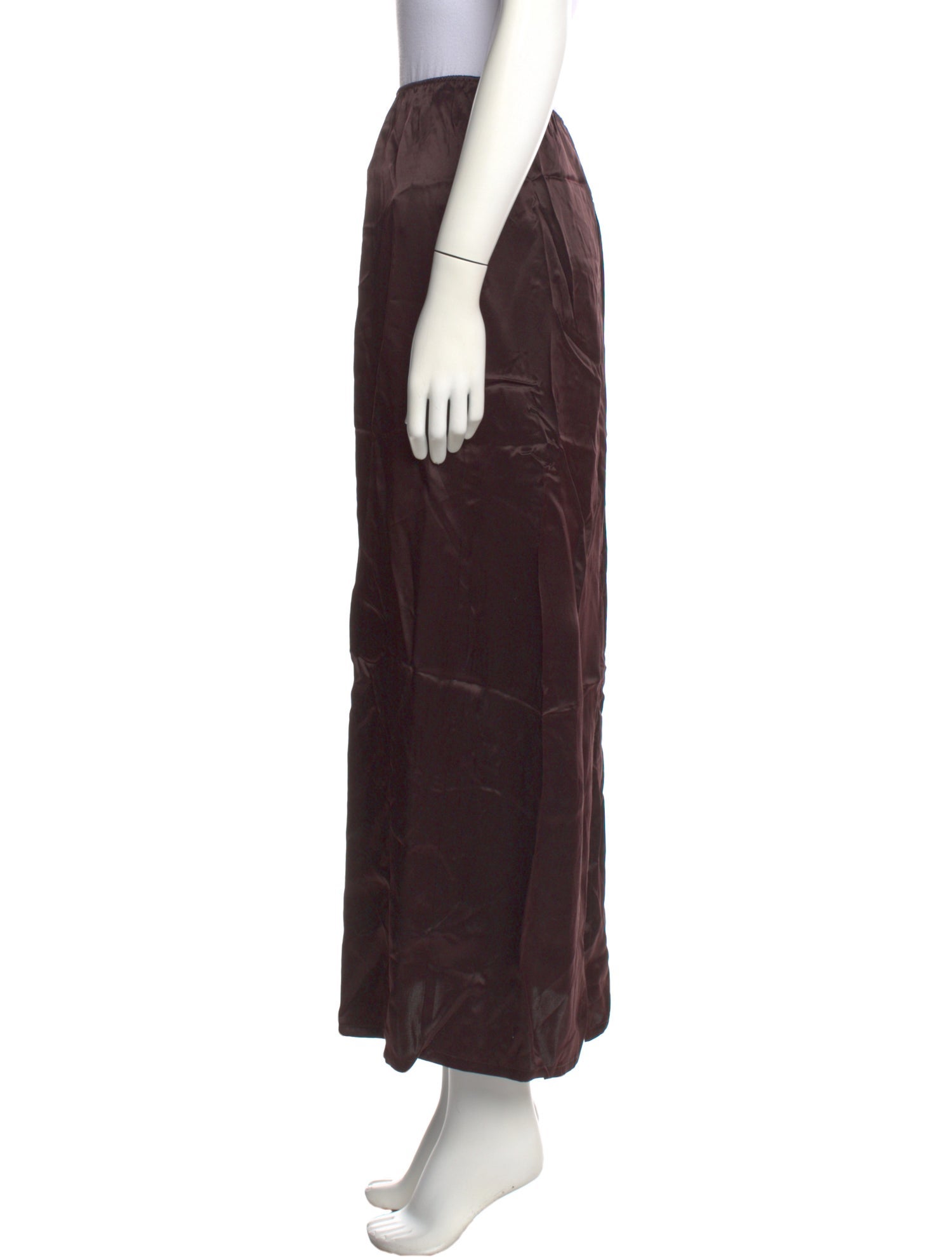 Morgane Le Fay Silk Midi Length Skirt