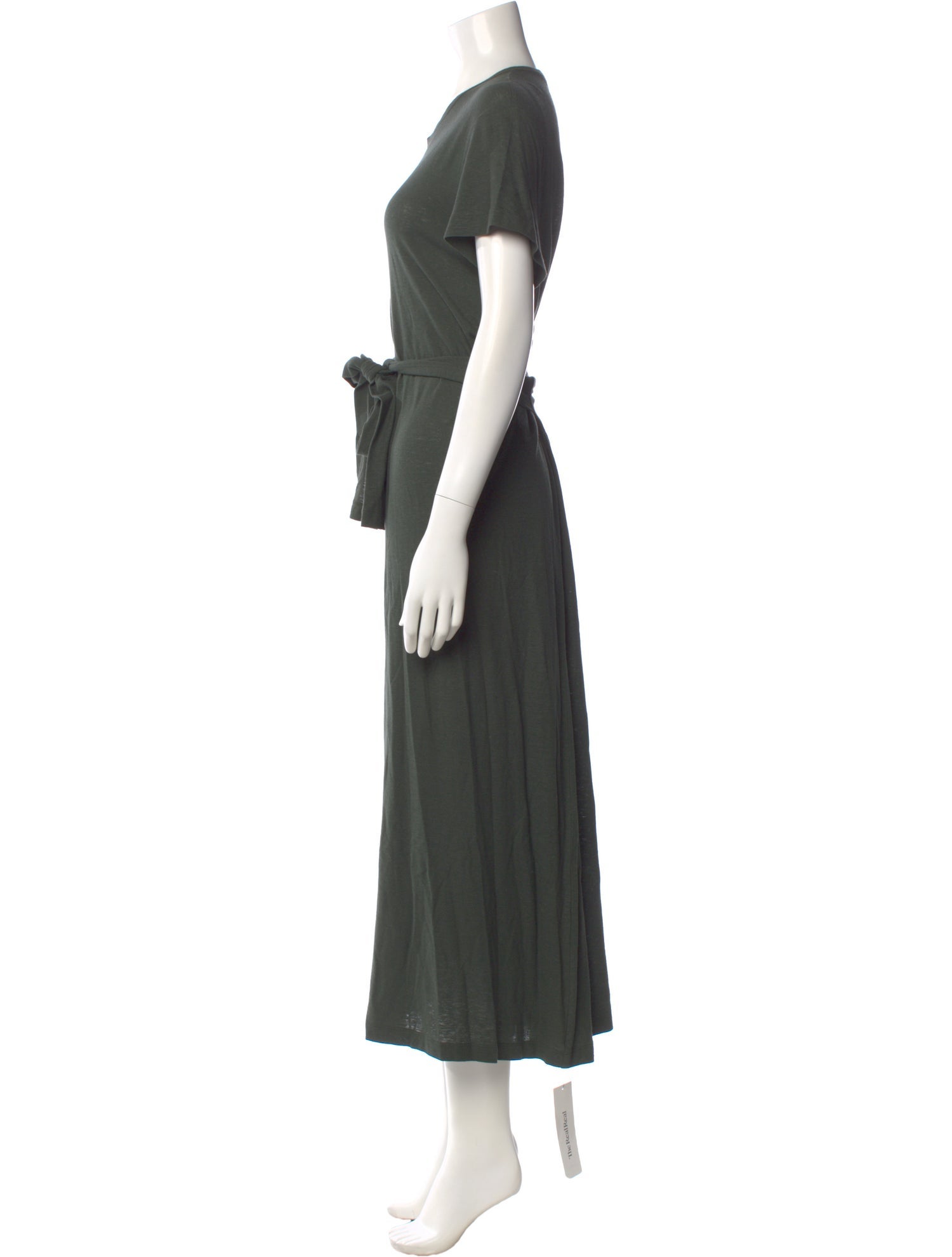 Morgane Le Fay Crew Neck Long Dress