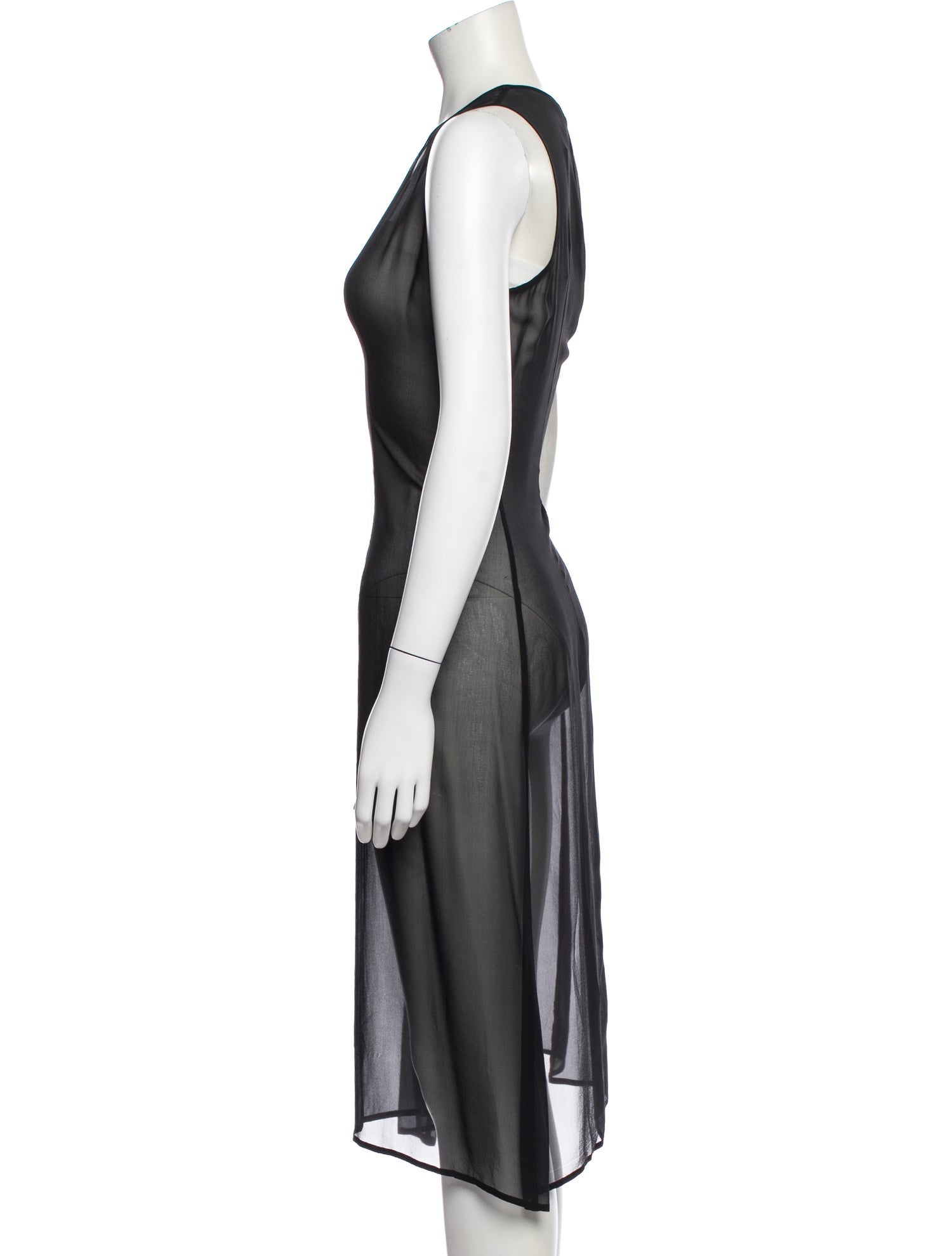 Morgane Le Fay Silk Long Dress