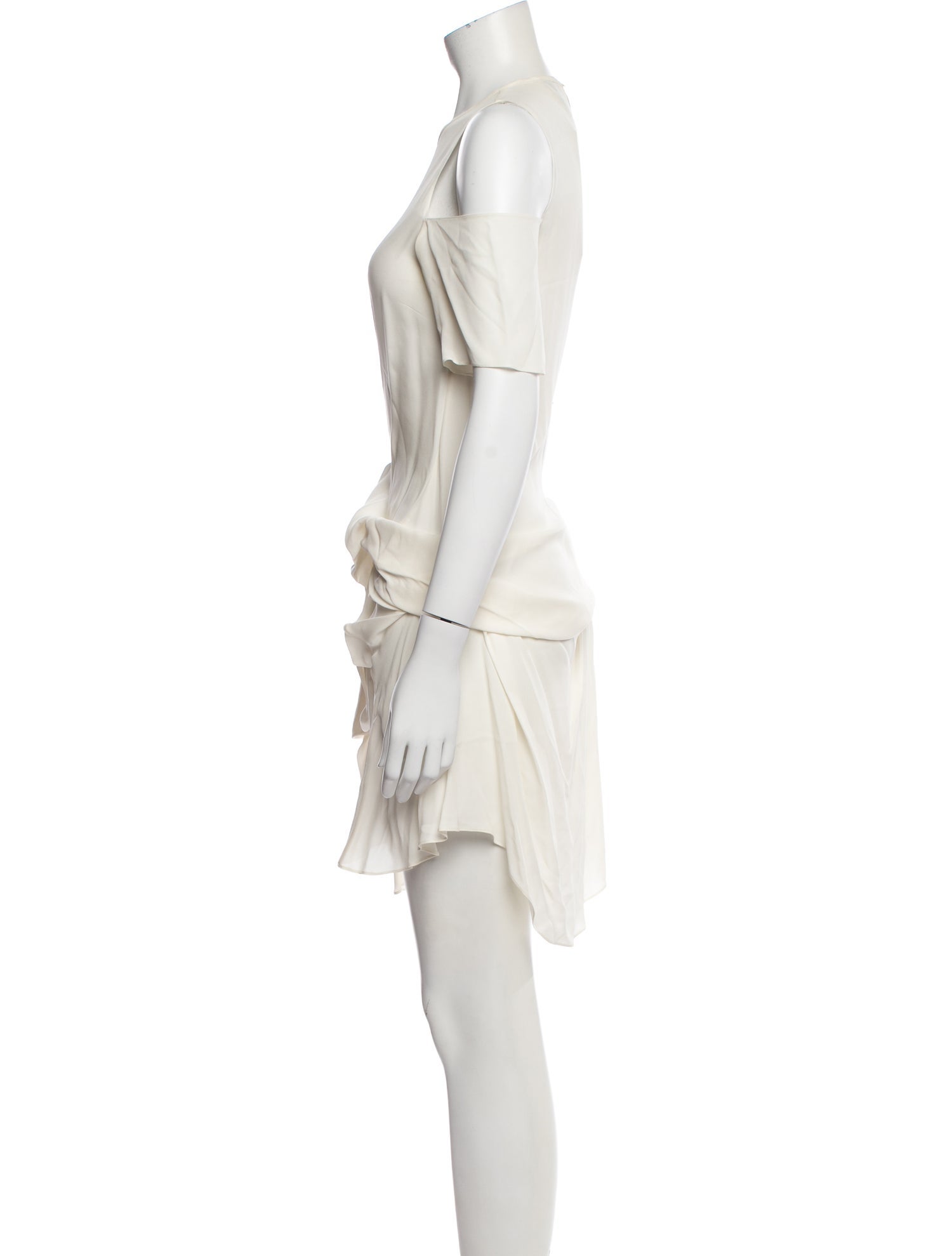 Morgane Le Fay Silk Knee-Length Dress