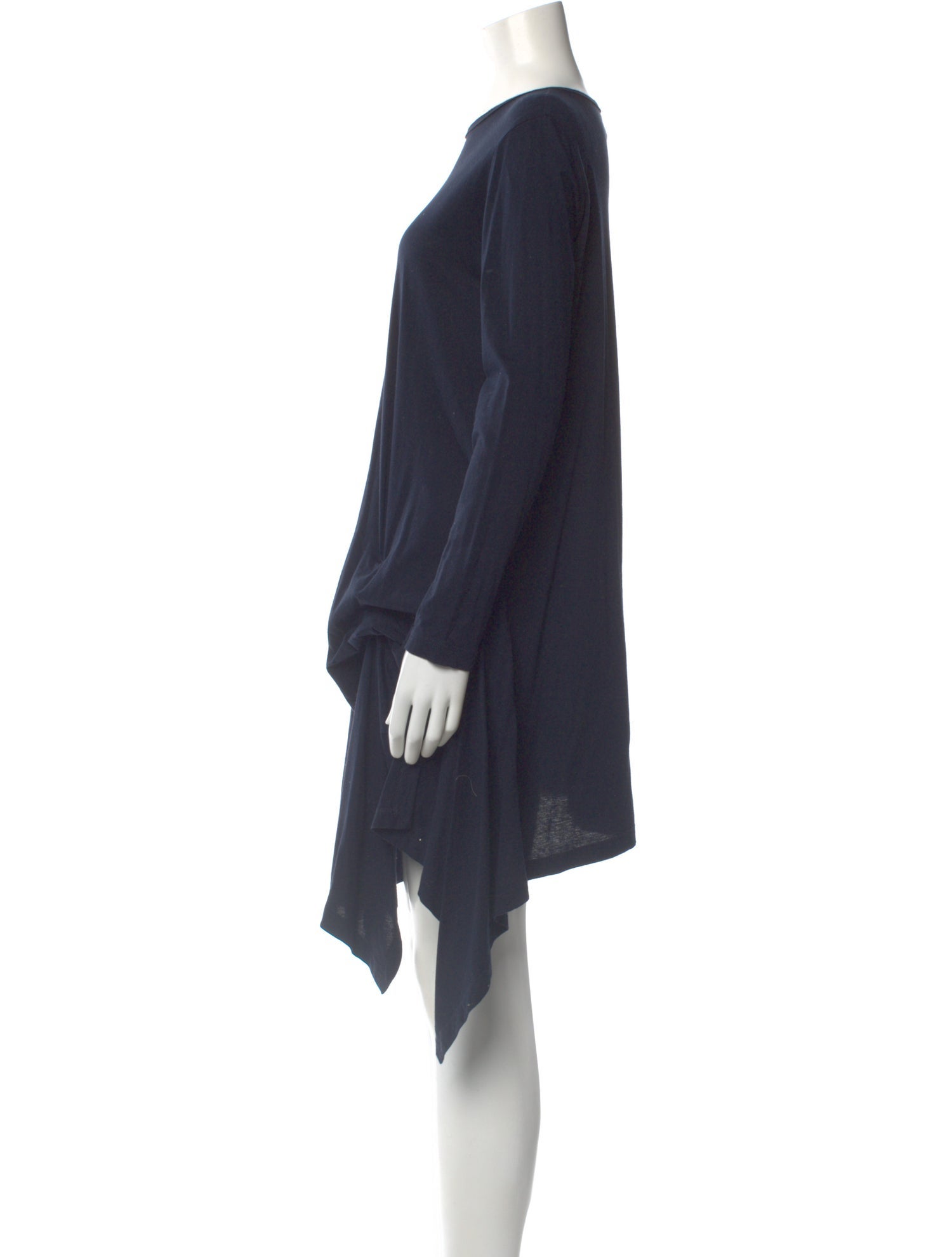 Morgane Le Fay Scoop Neck Mini Dress