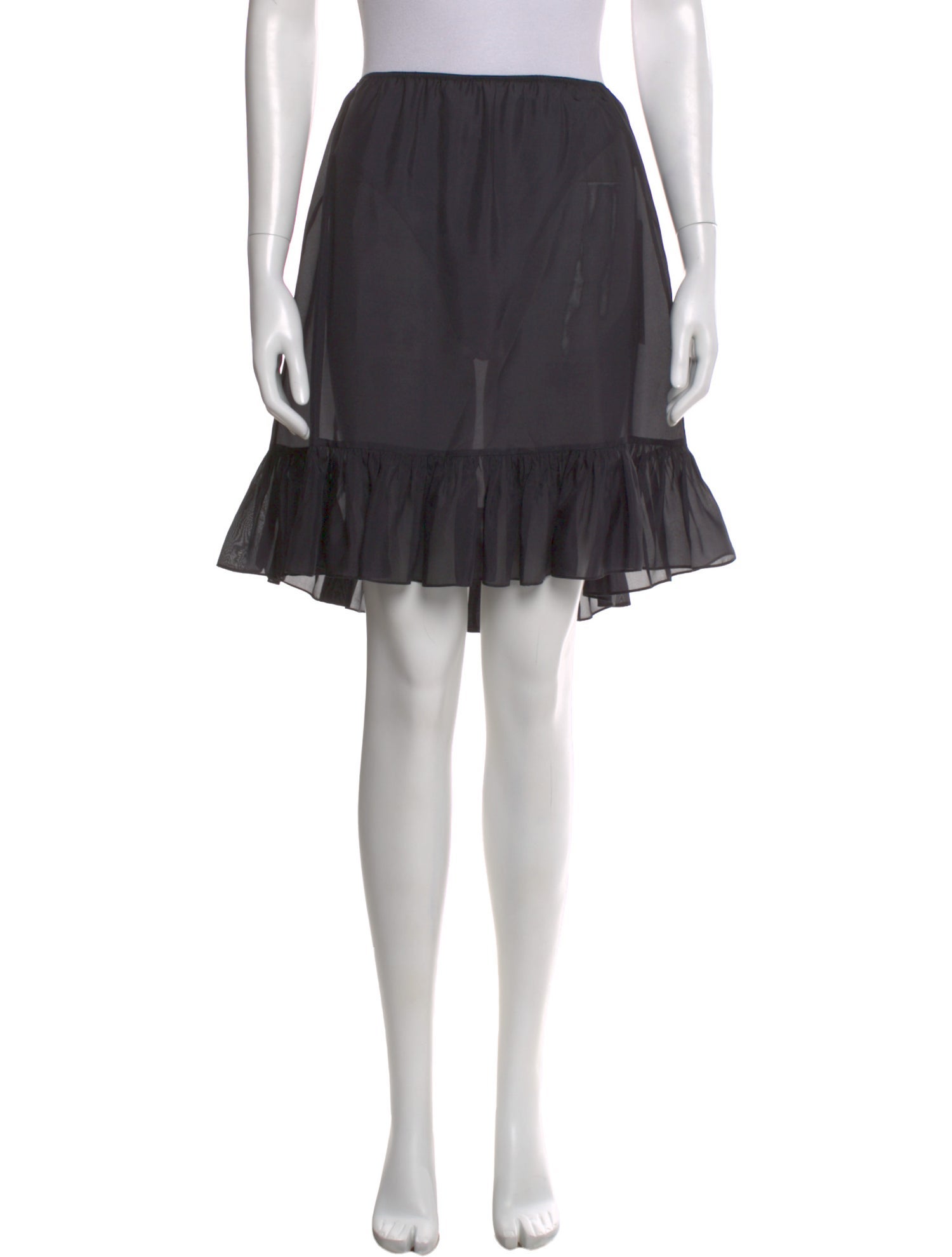 Morgane Le Fay Silk Mini Skirt