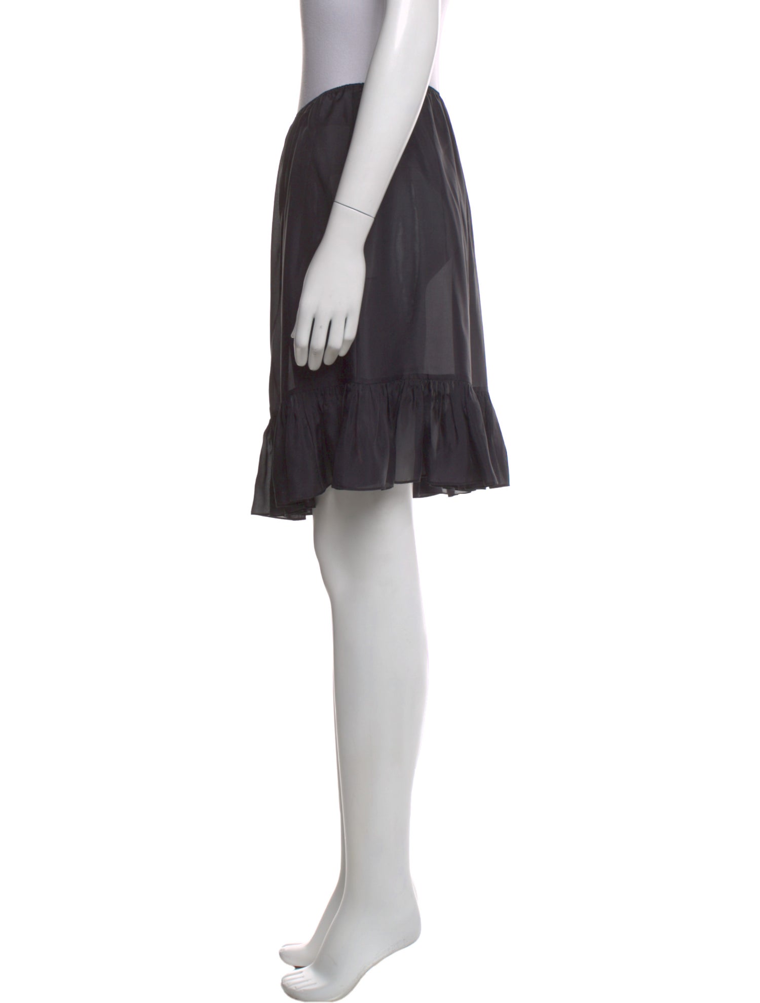 Morgane Le Fay Silk Mini Skirt