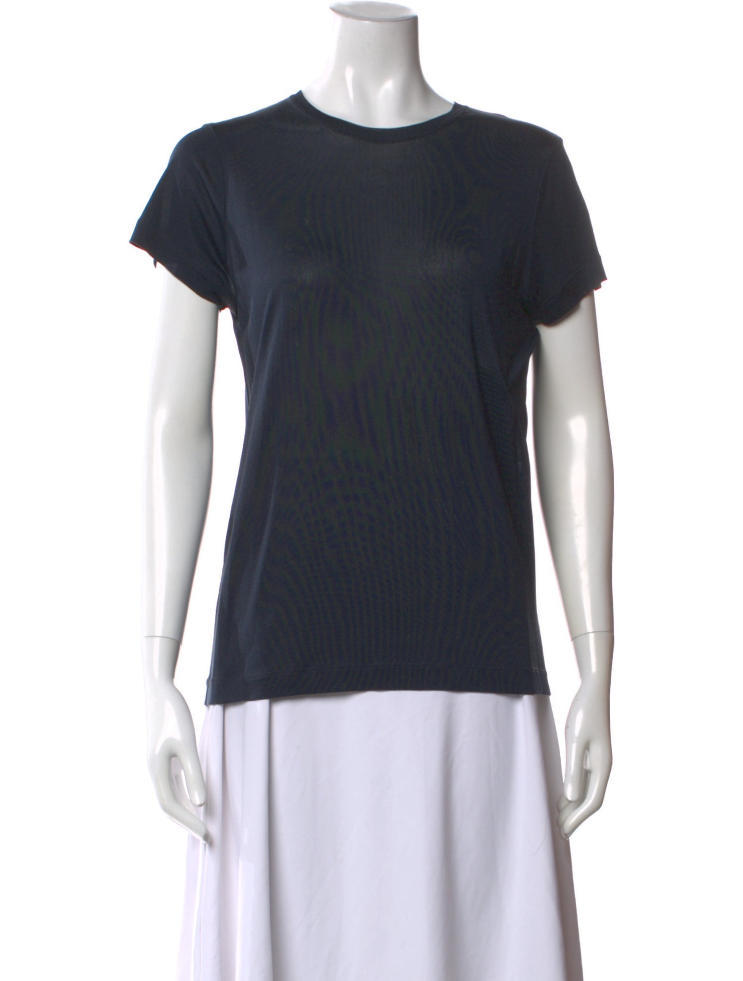 Morgane Le Fay Silk Crew Neck T-Shirt