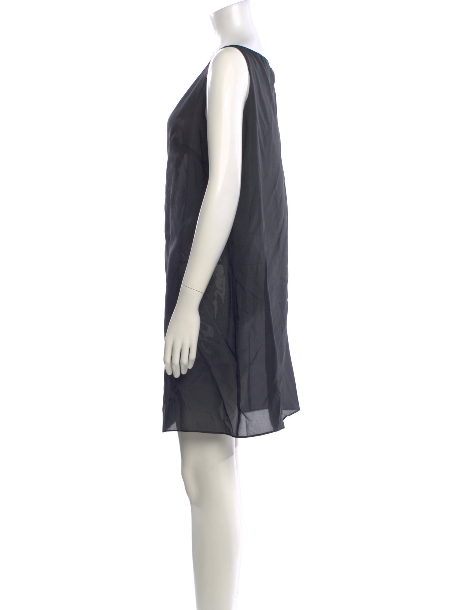 Morgane Le Fay Cowl Neck Mini Dress