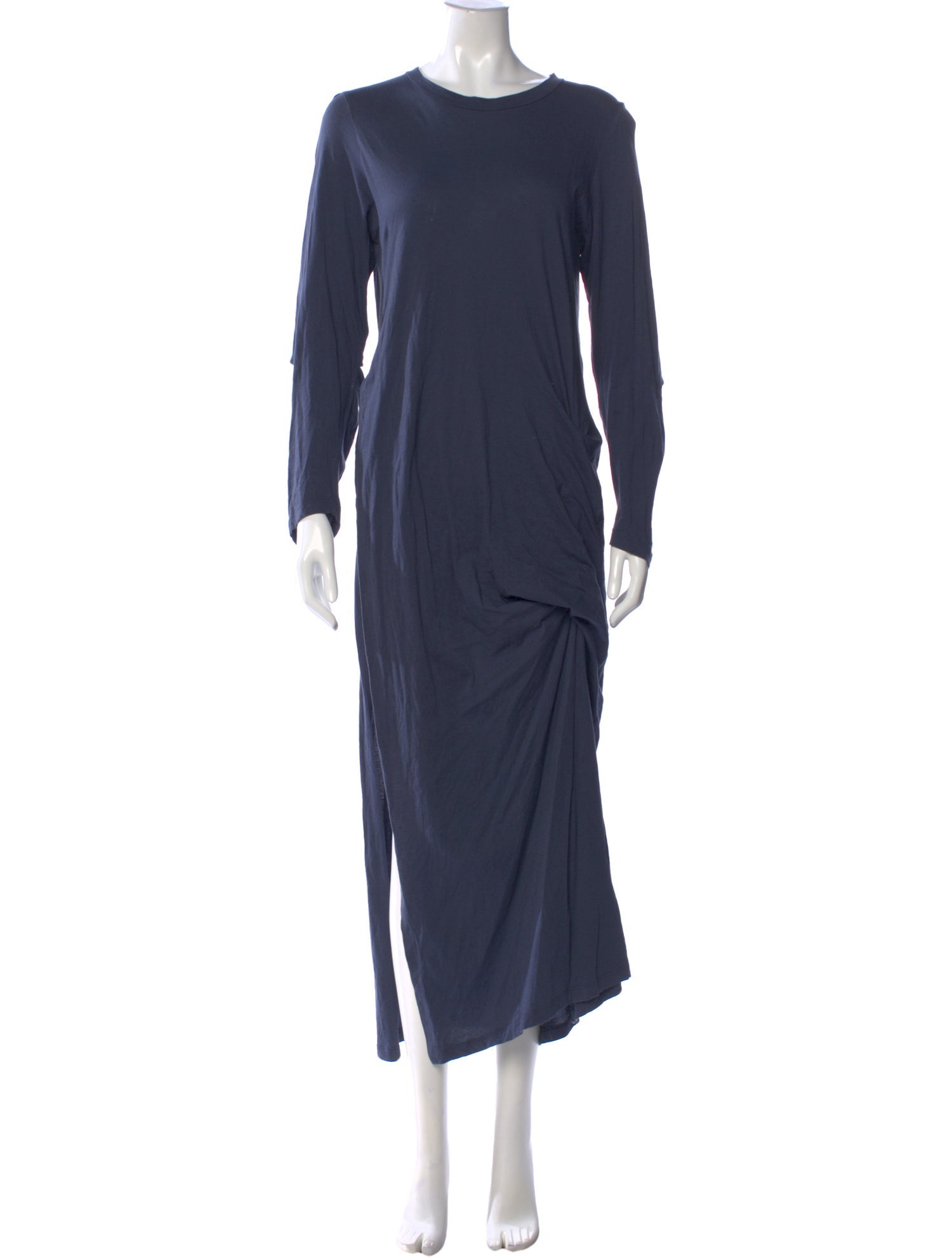 Morgane Le Fay Crew Neck Long Dress