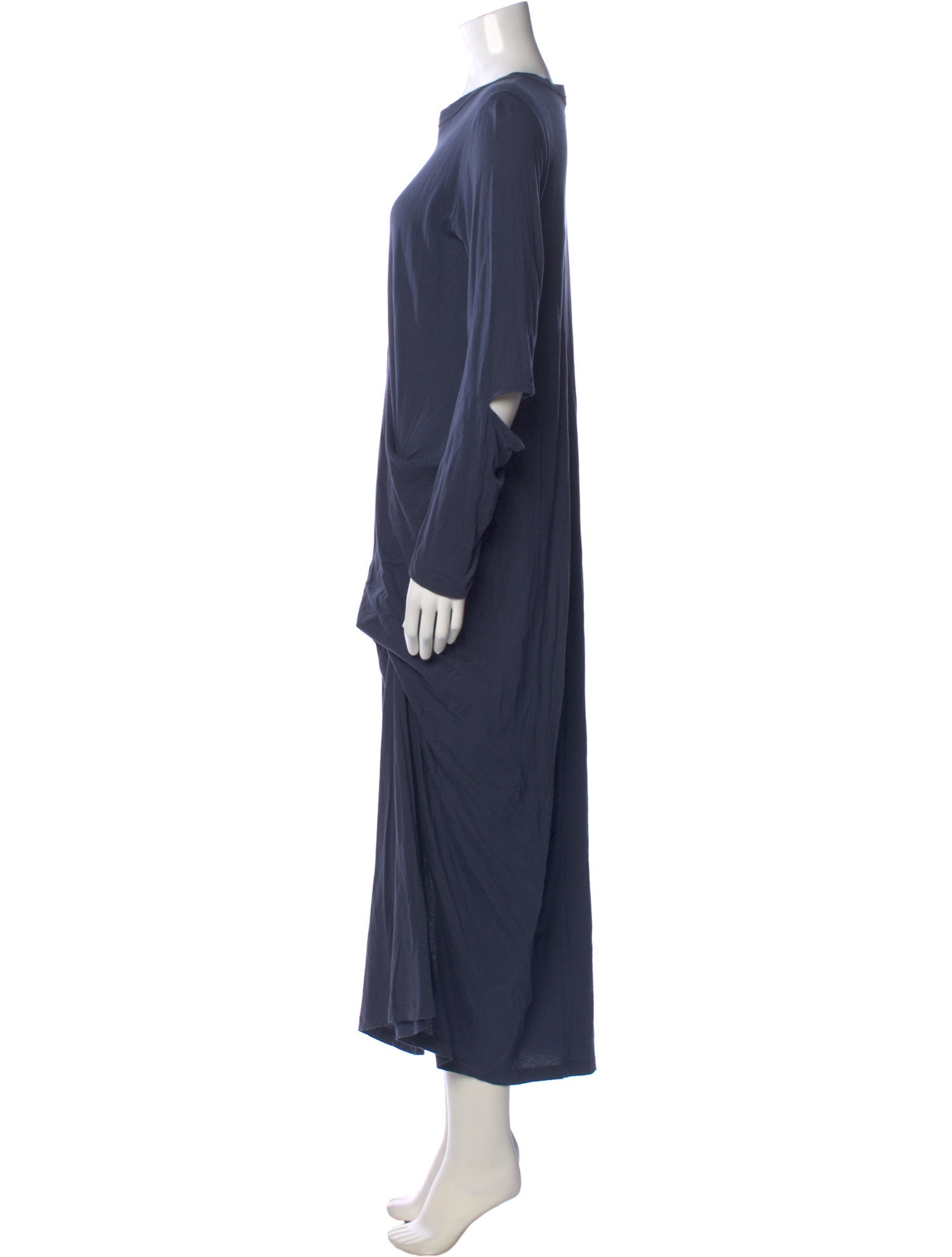 Morgane Le Fay Crew Neck Long Dress