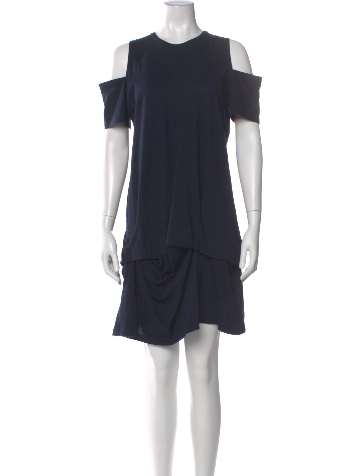Morgane Le Fay Crew Neck Mini Dress