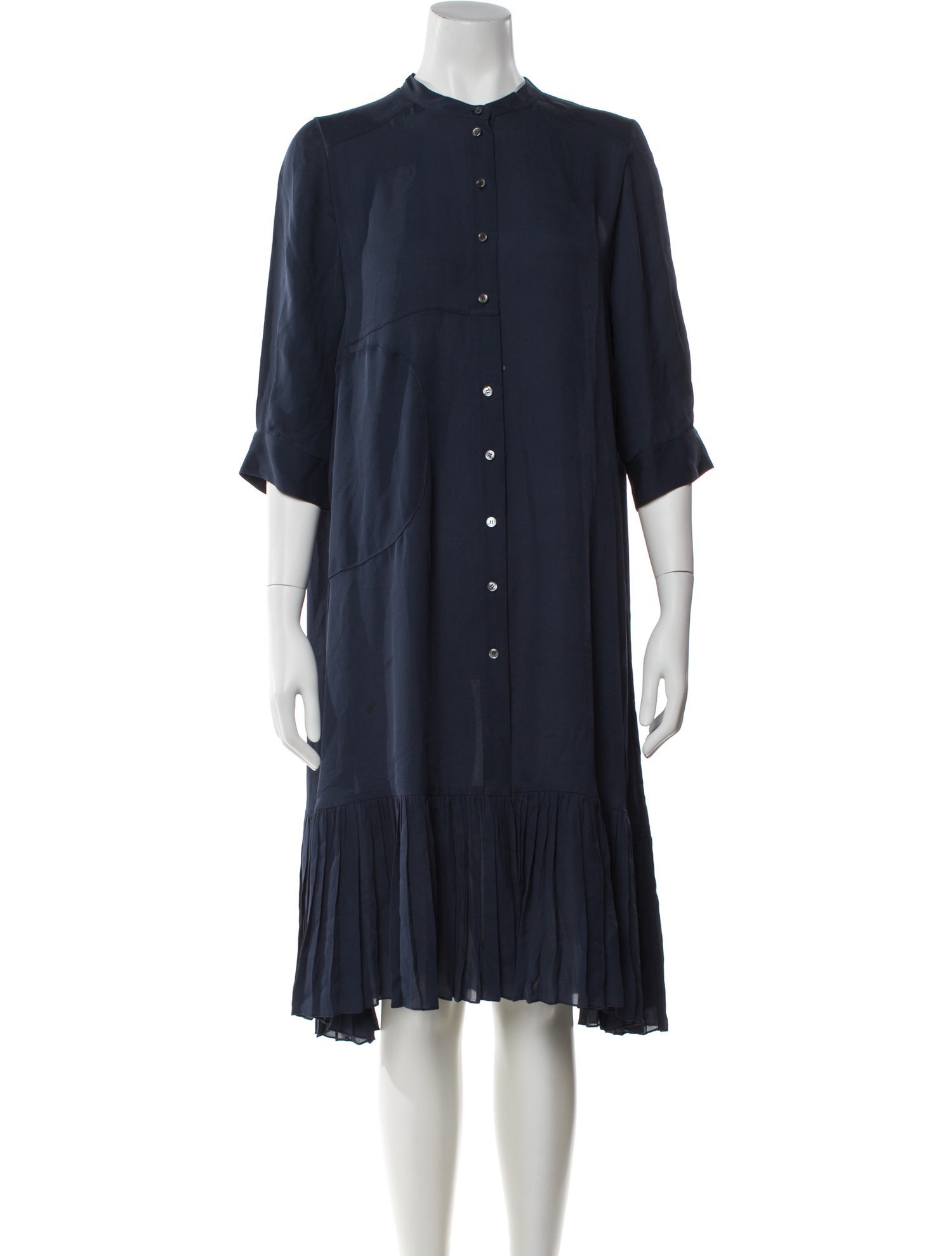 Morgane Le Fay Silk Midi Length Dress