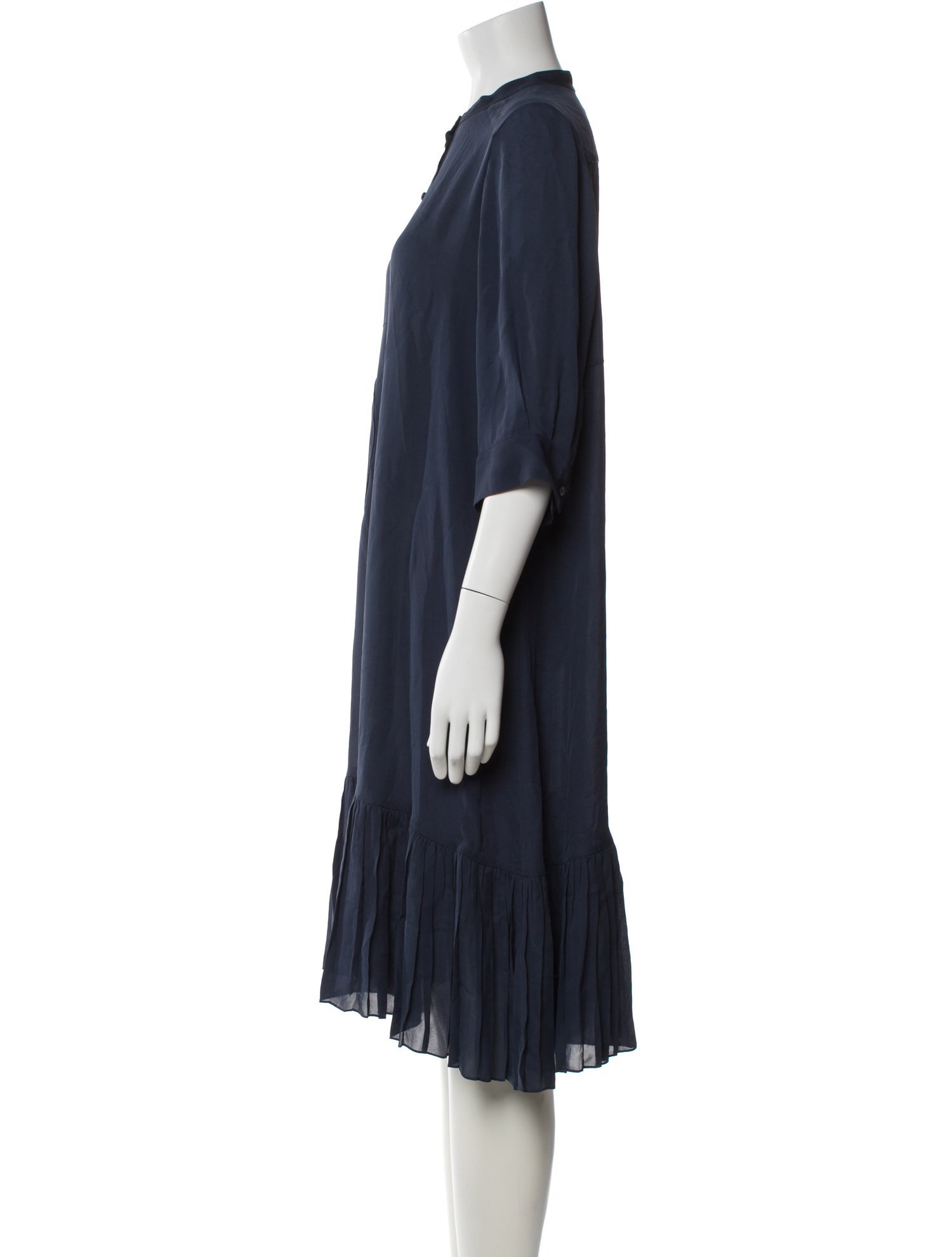 Morgane Le Fay Silk Midi Length Dress