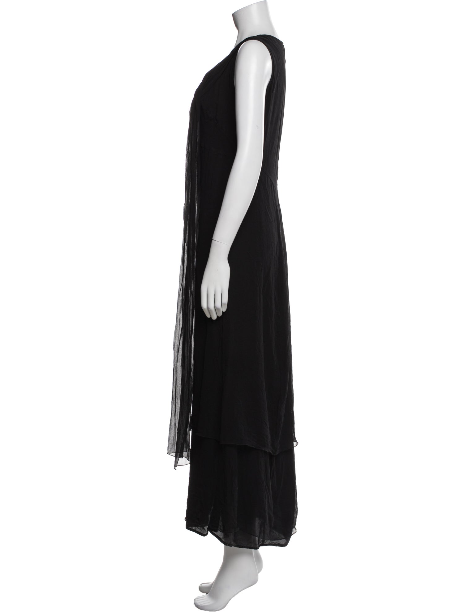 Morgane Le Fay Silk Long Dress