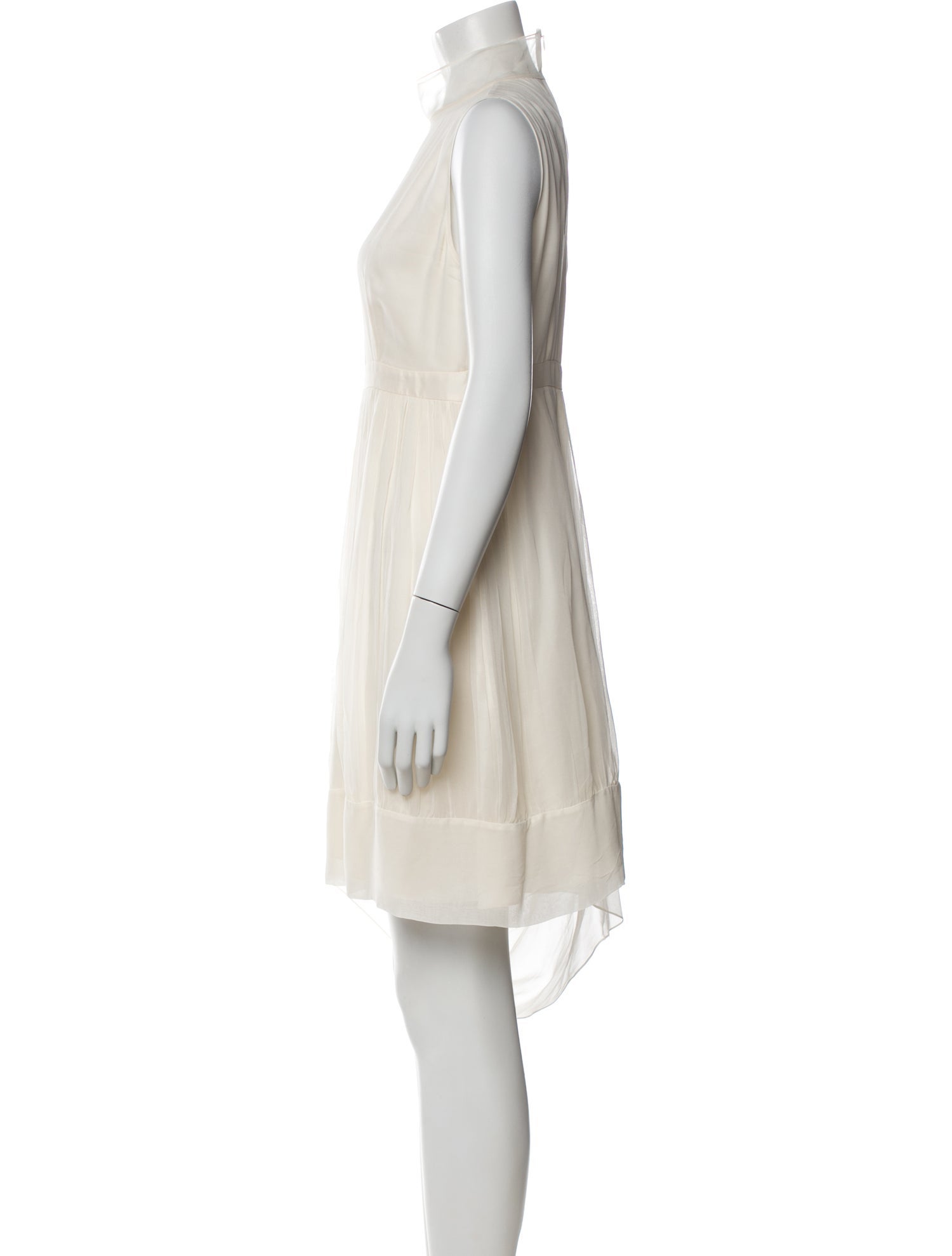 Morgane Le Fay Silk Mini Dress