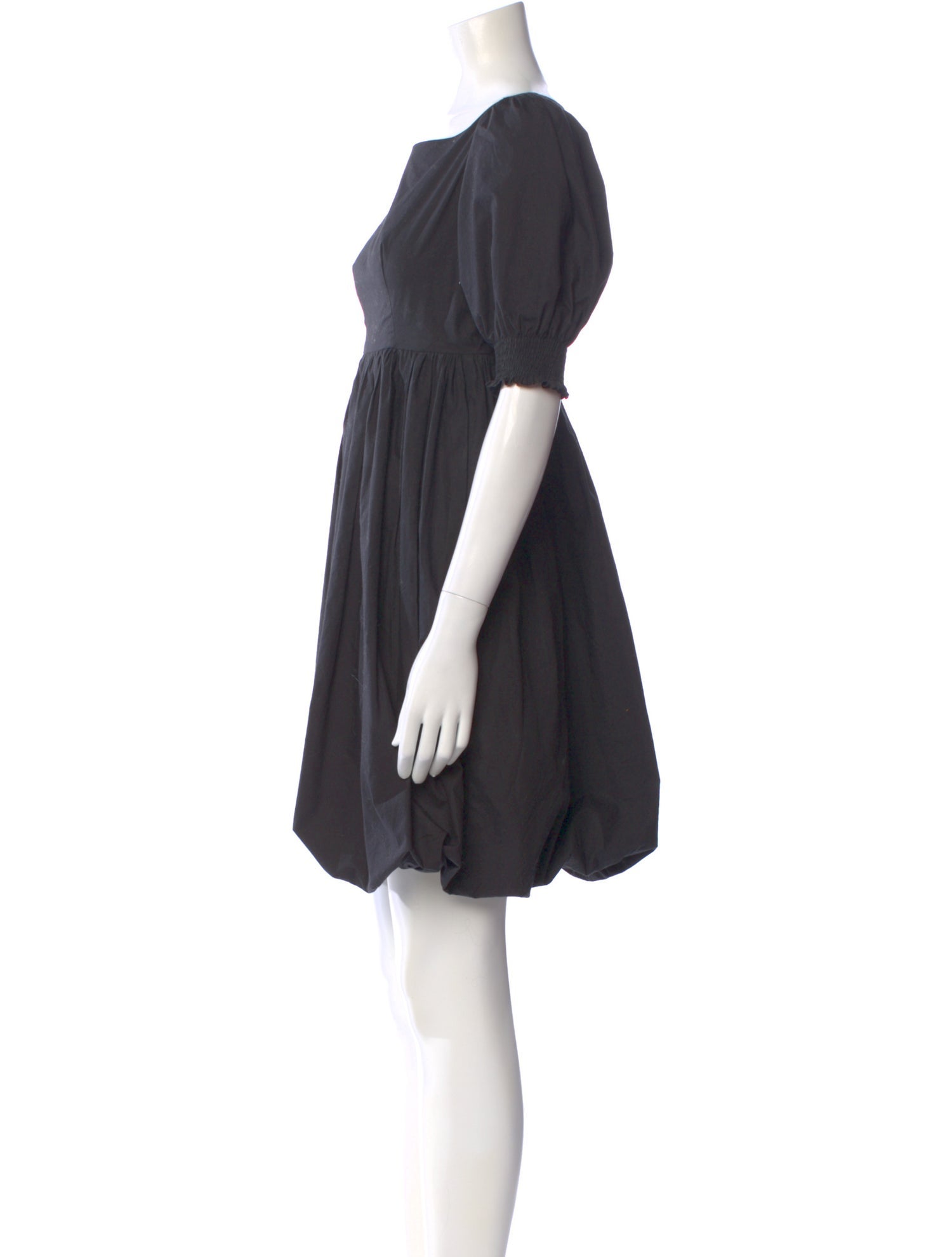 Morgane Le Fay Bateau Neckline Mini Dress