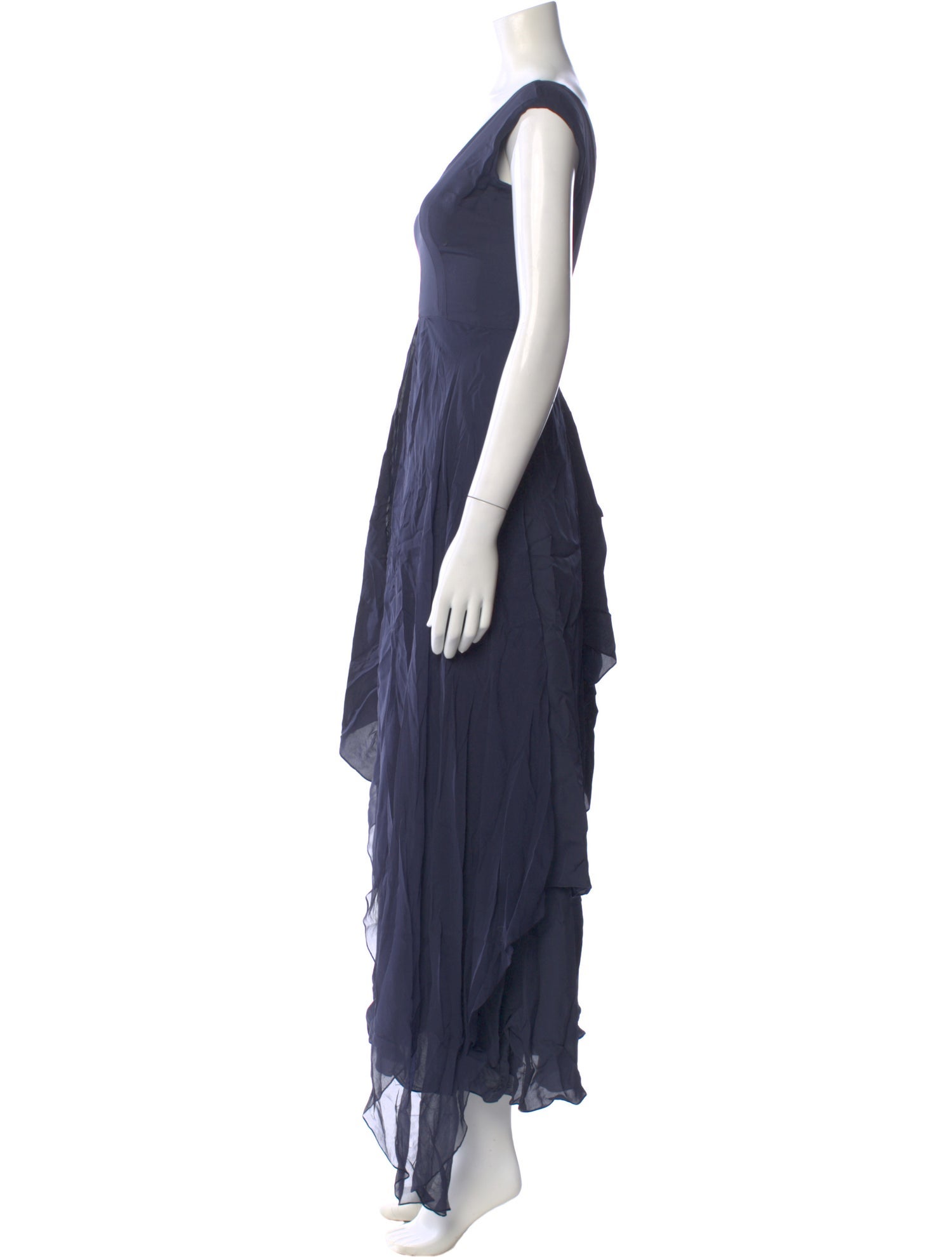 Morgane Le Fay Silk Long Dress