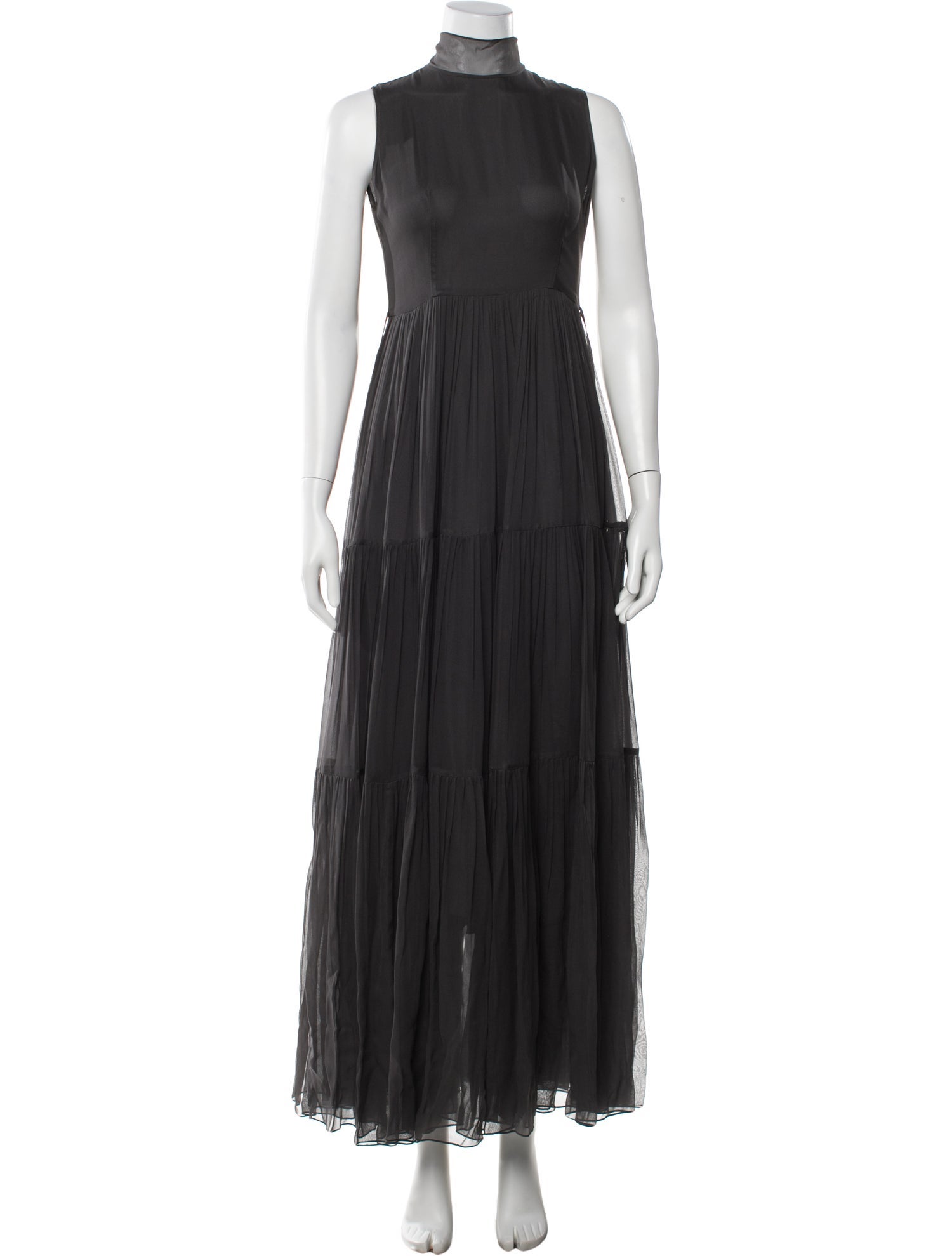Morgane Le Fay Silk Long Dress