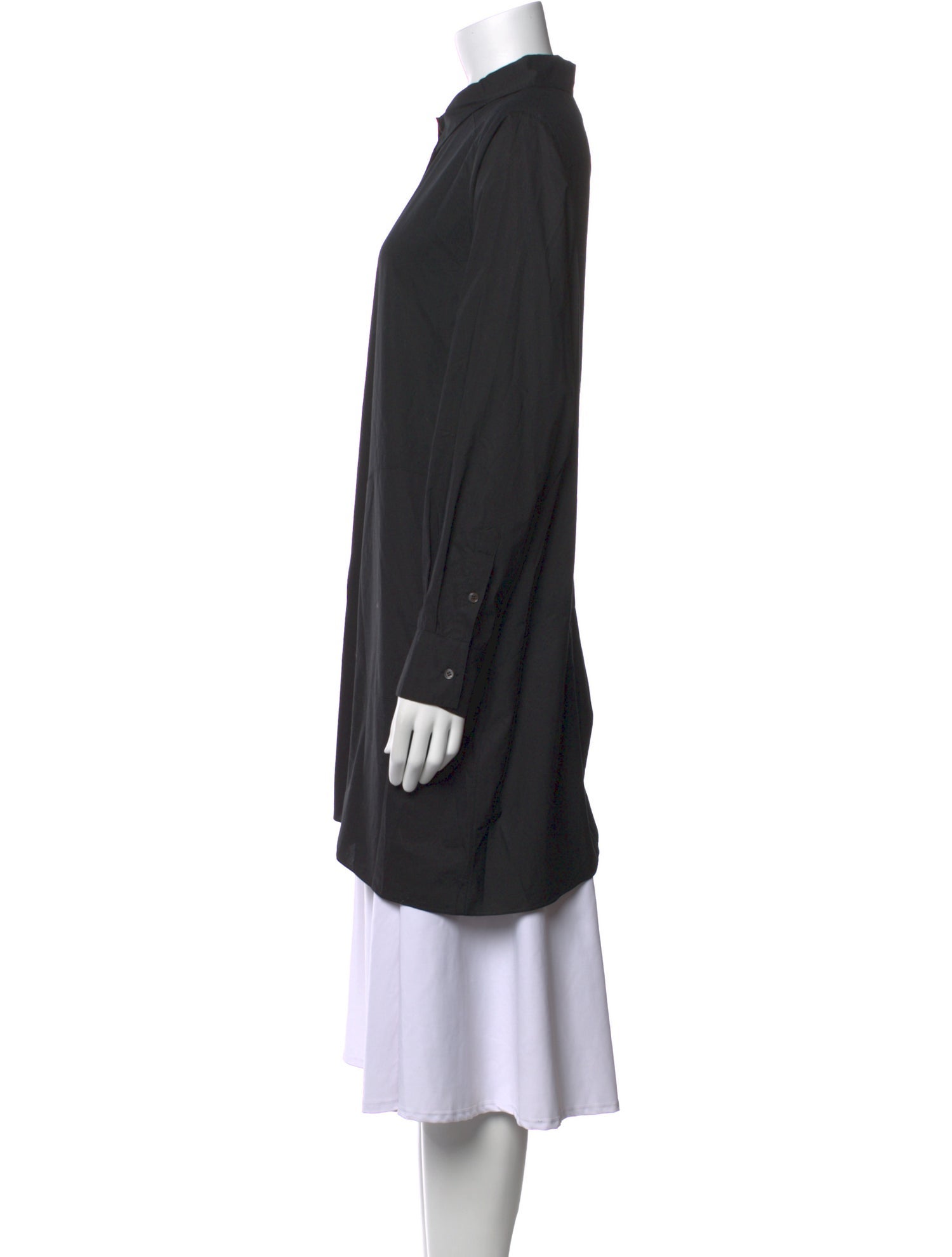 Morgane Le Fay Long Sleeve Button-Up Top