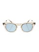 Mr. Leight Wayfarer Tinted Sunglasses