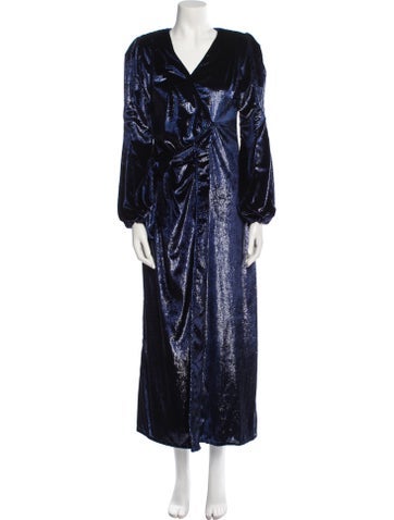 Maria Lucia Hohan Dresses Velvet Long Dress Us4, Fr36 | S