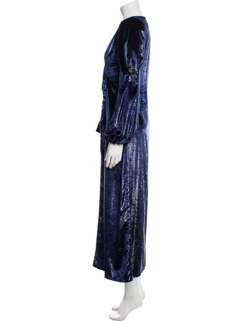 Maria Lucia Hohan Velvet Long Dress